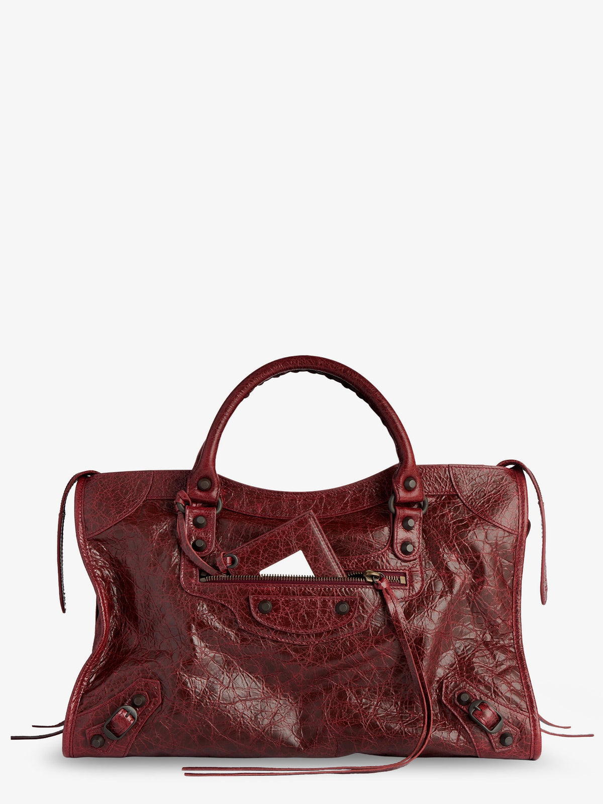 Balenciaga Le City Medium Leather Handbag