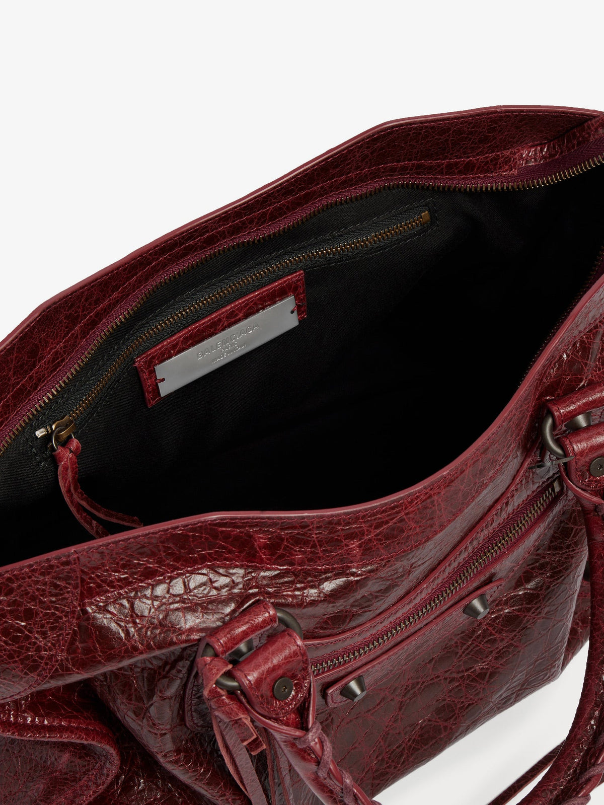 Balenciaga Le City Medium Leather Handbag