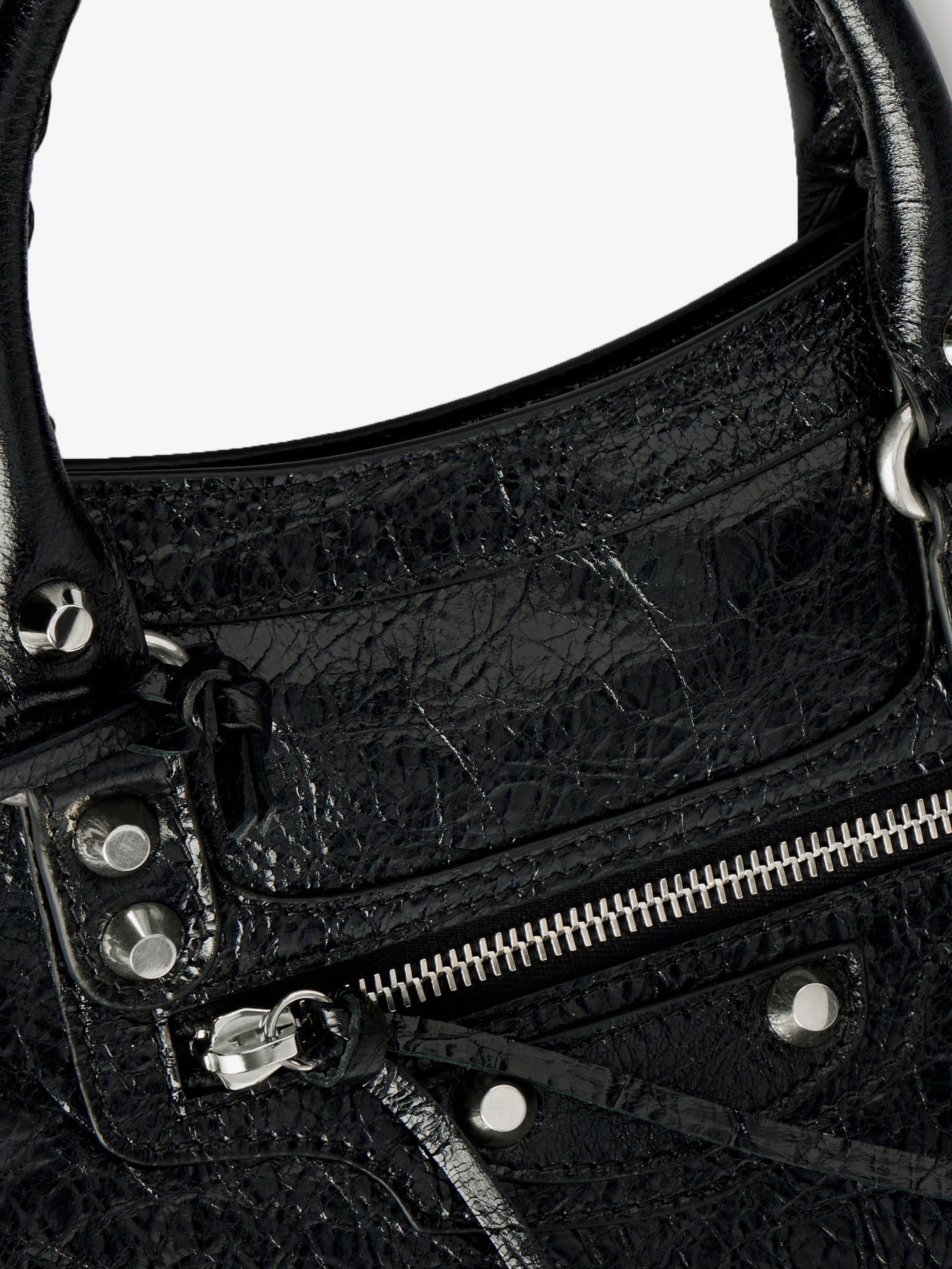 Balenciaga Le City Bag S Leather Shoulder Bag