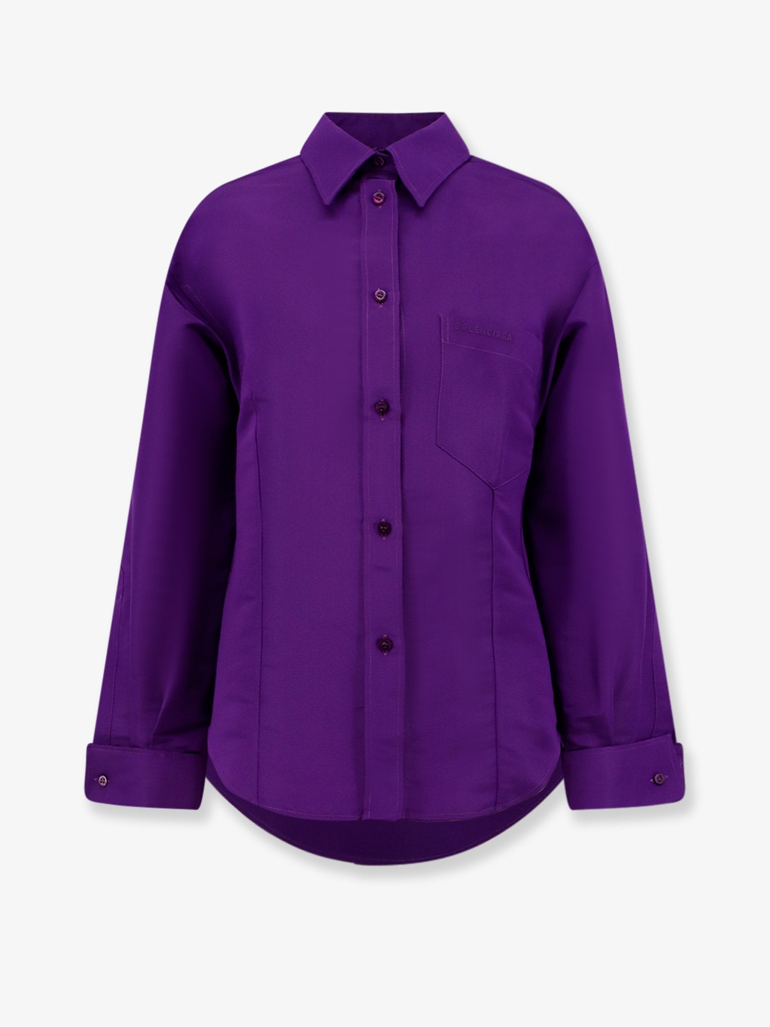Balenciaga Silk Shantung Shirt