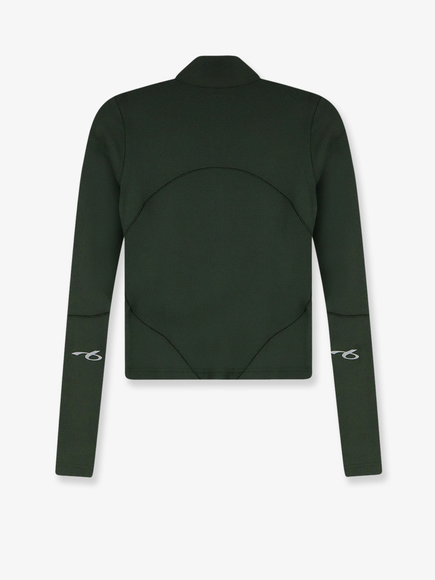 Balenciaga Fitted Zip-up Sweatshirt