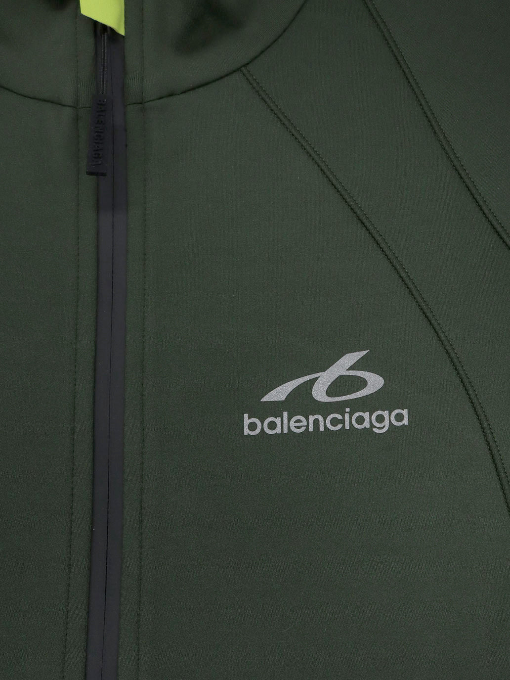 Balenciaga Fitted Zip-up Sweatshirt