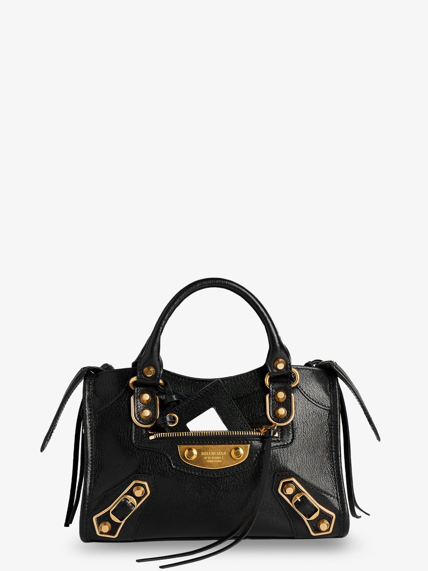 Balenciaga Le City Uptown Mini Leather Handbag