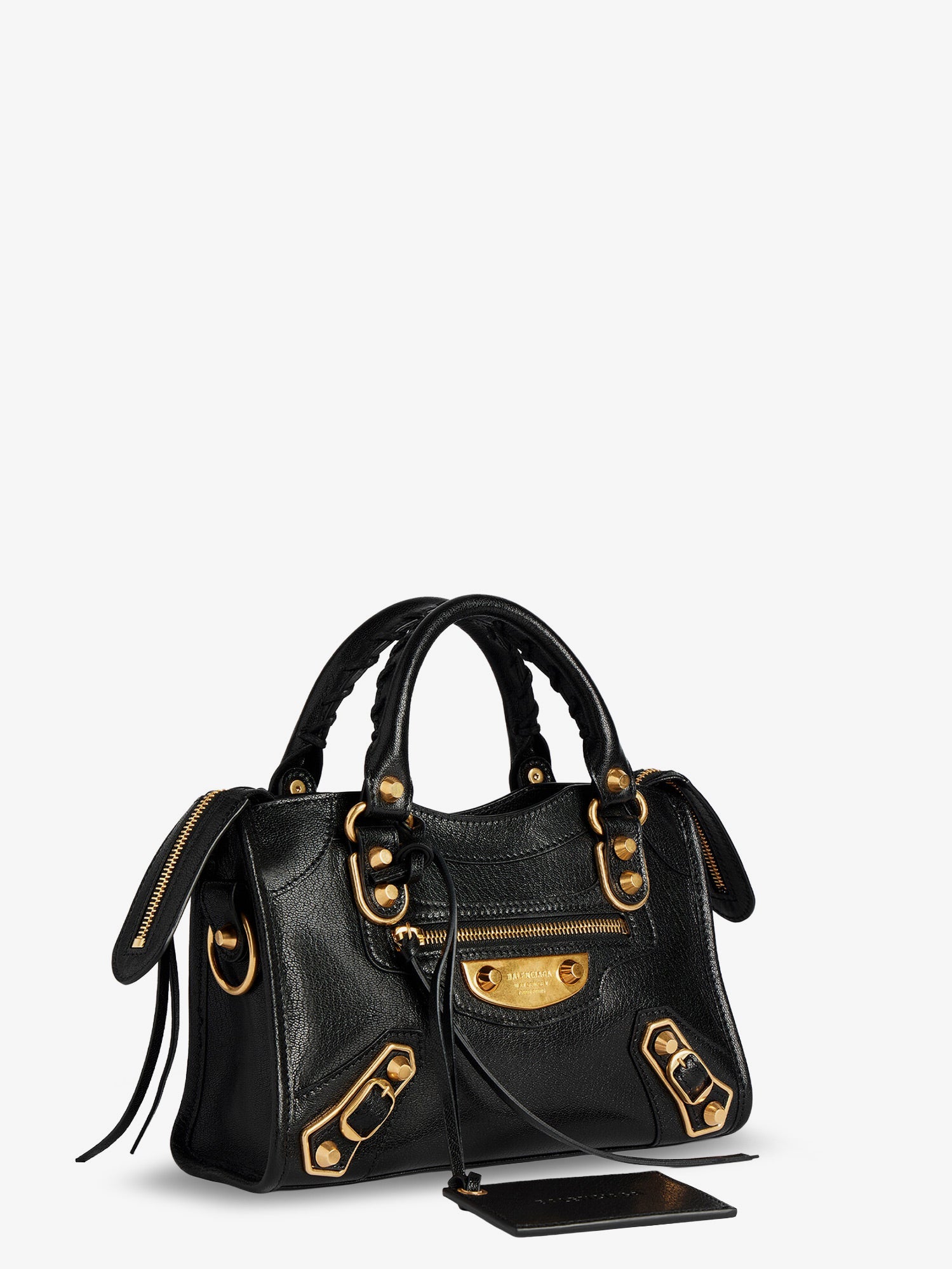 Balenciaga Le City Uptown Mini Leather Handbag