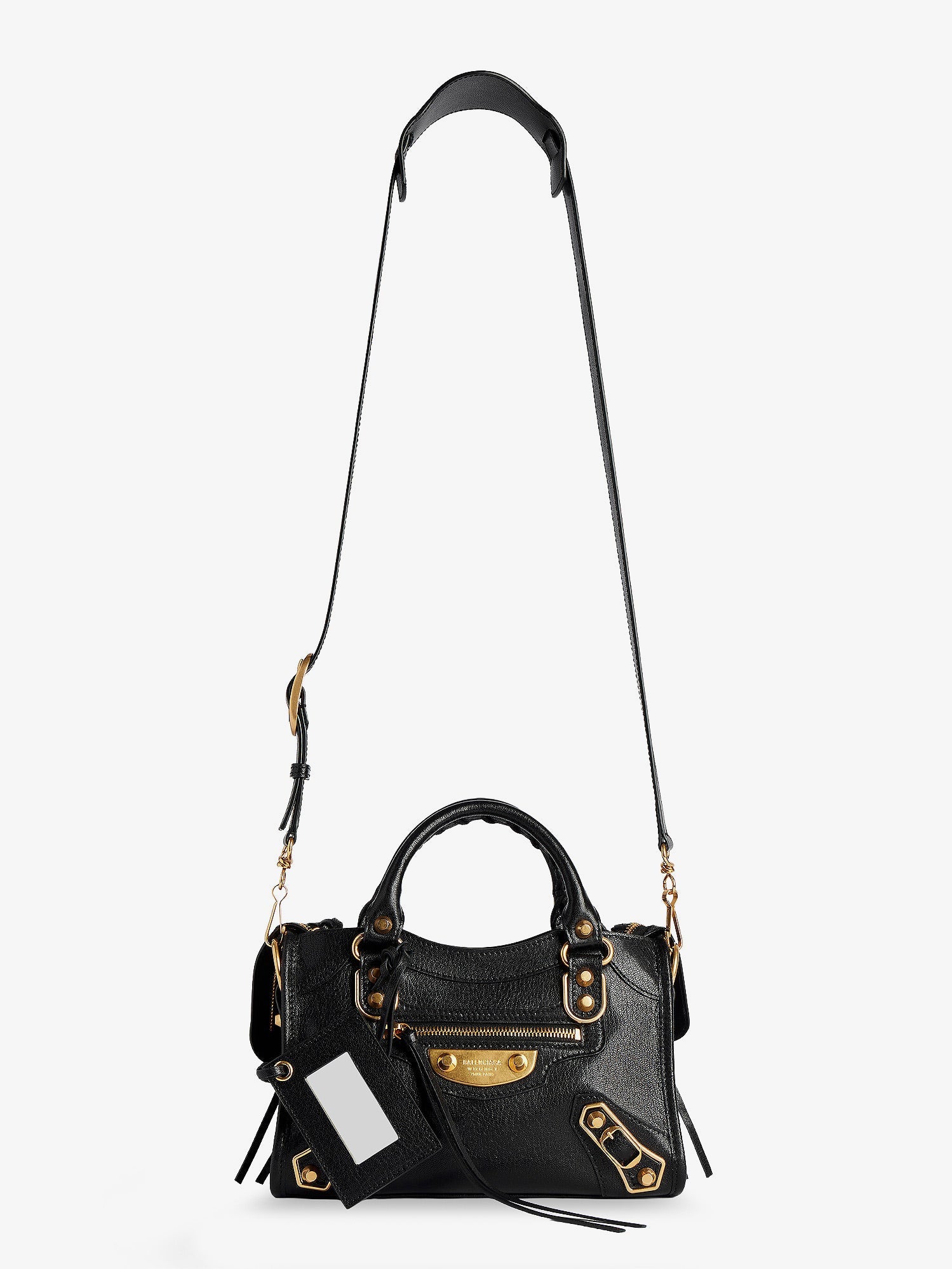 Balenciaga Le City Uptown Mini Leather Handbag