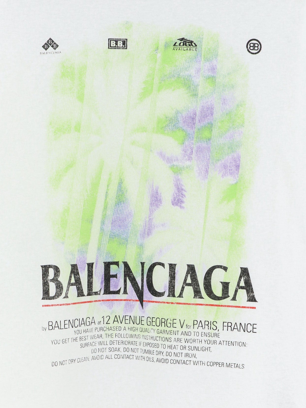 Balenciaga The Window Cotton T-shirt