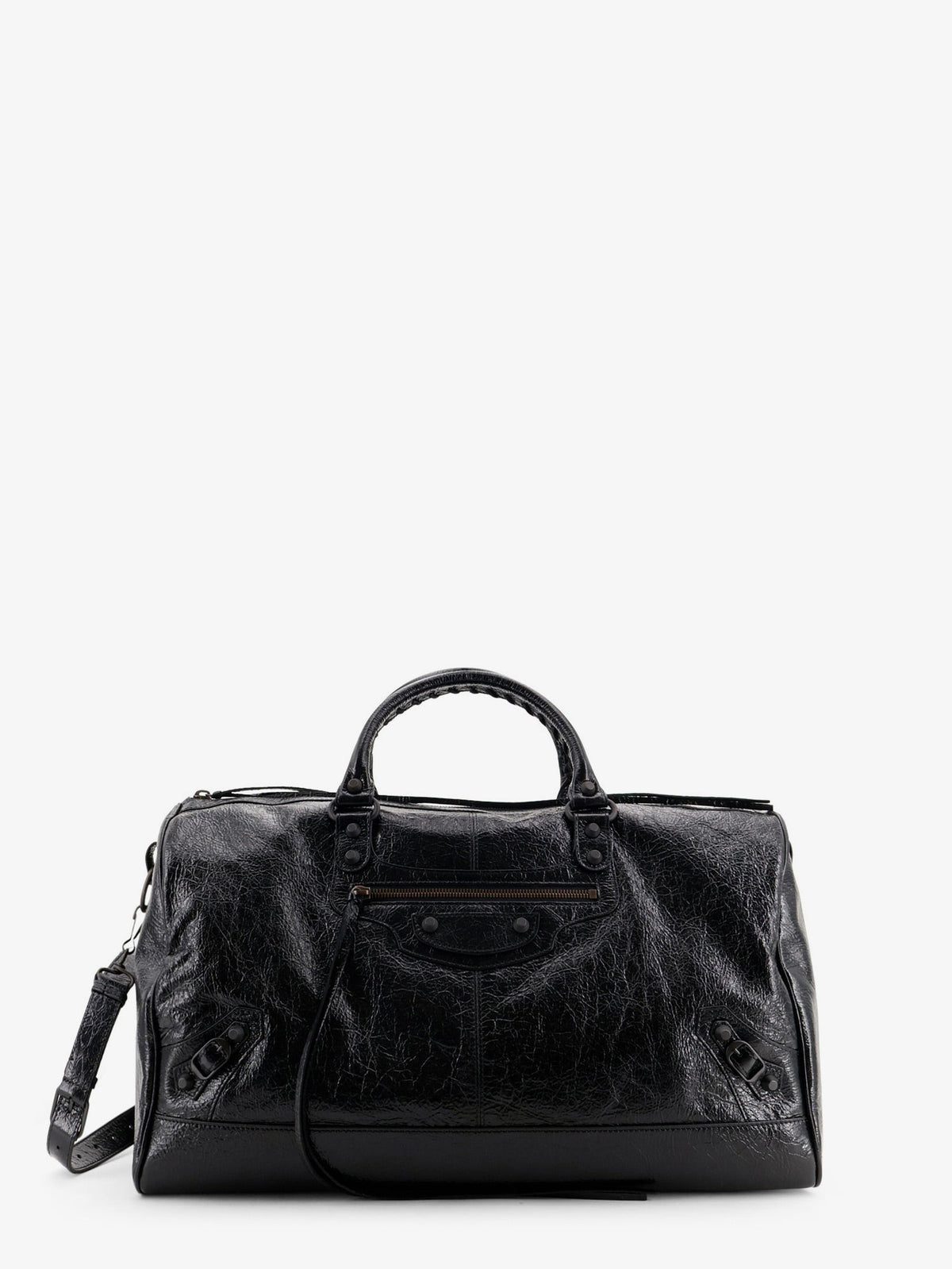Balenciaga Le City Boston L Leather Handbag