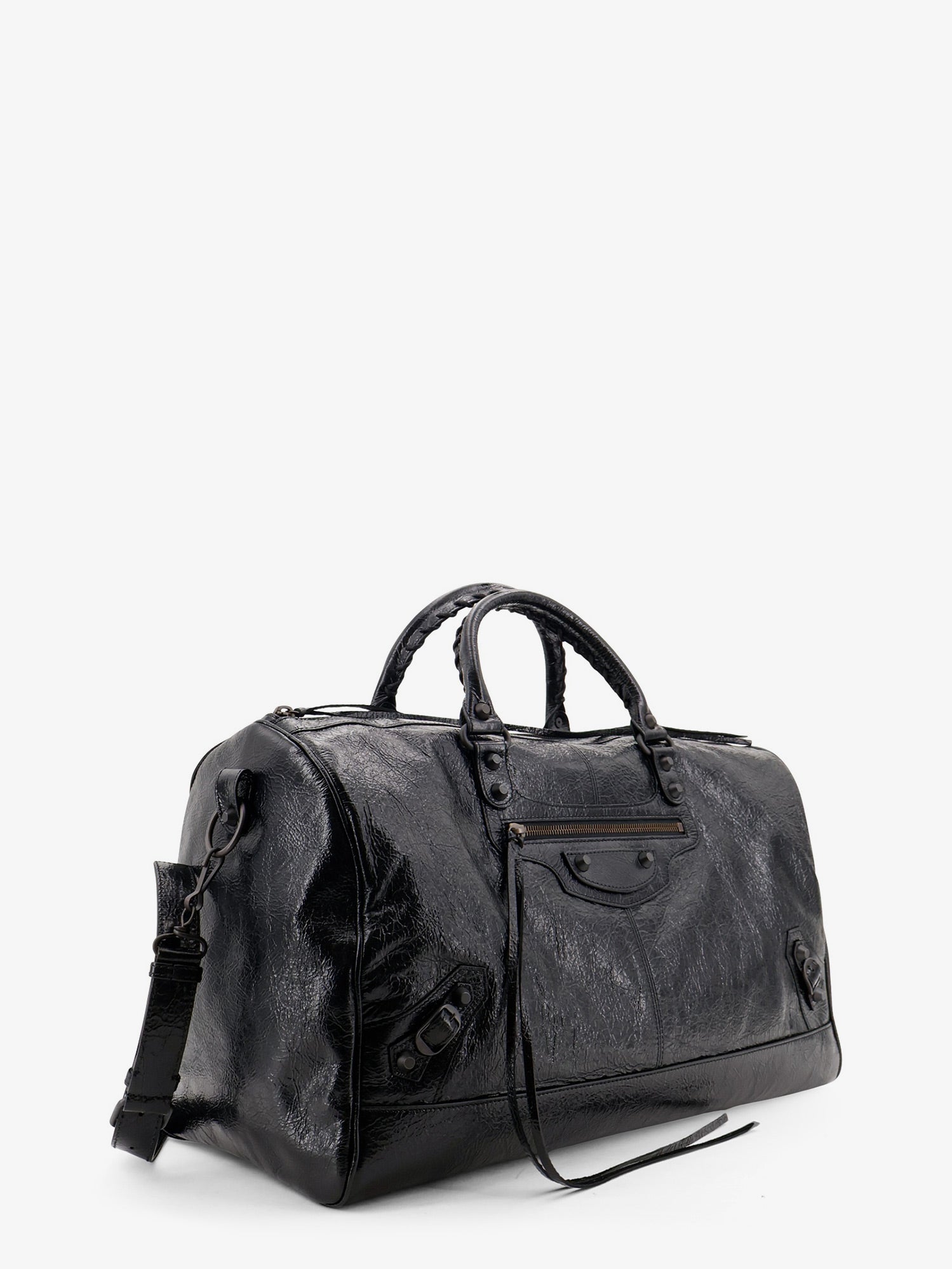 Balenciaga Le City Boston L Leather Handbag