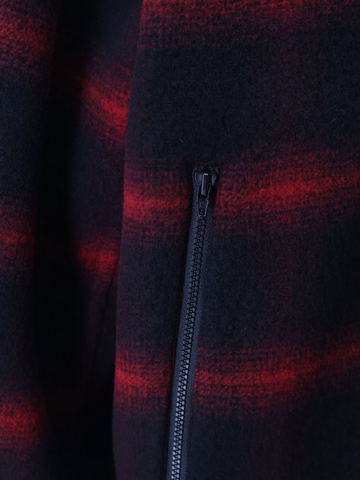 Balenciaga Slip-on Madras Wool Jacket