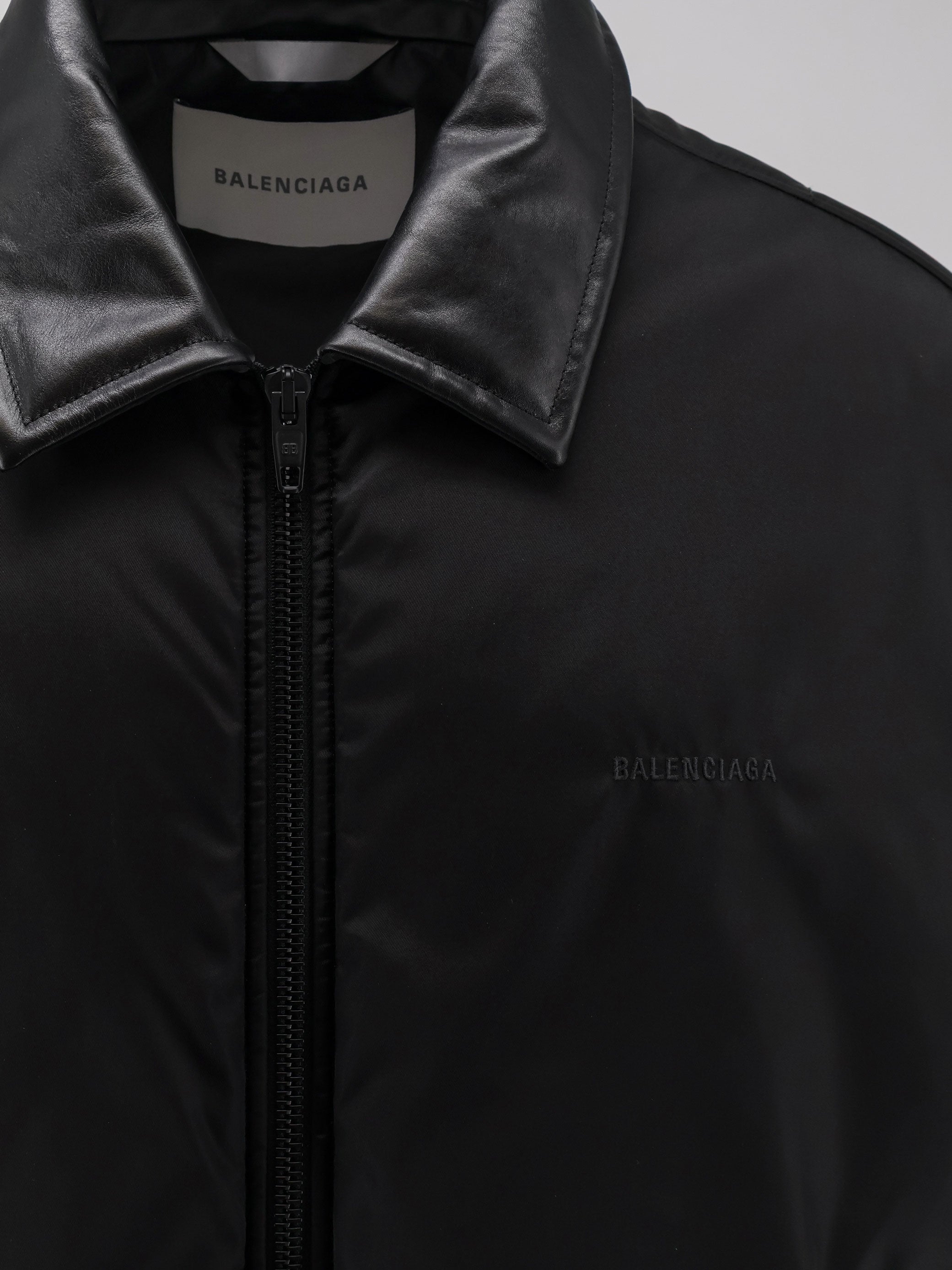 Balenciaga Cocoon Down Jacket In Cotton Blend