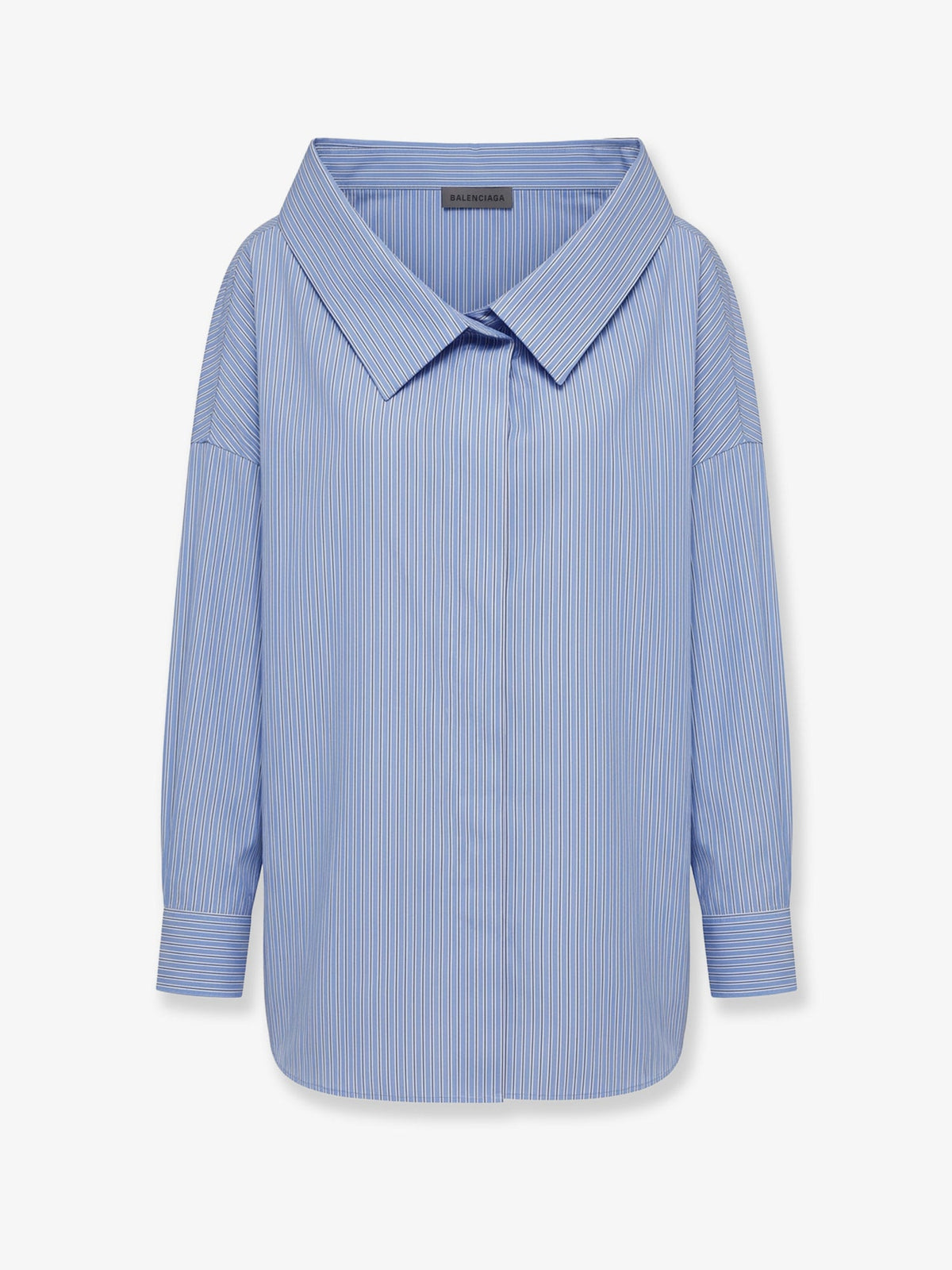 Balenciaga Oversized Cotton Stole Shirt