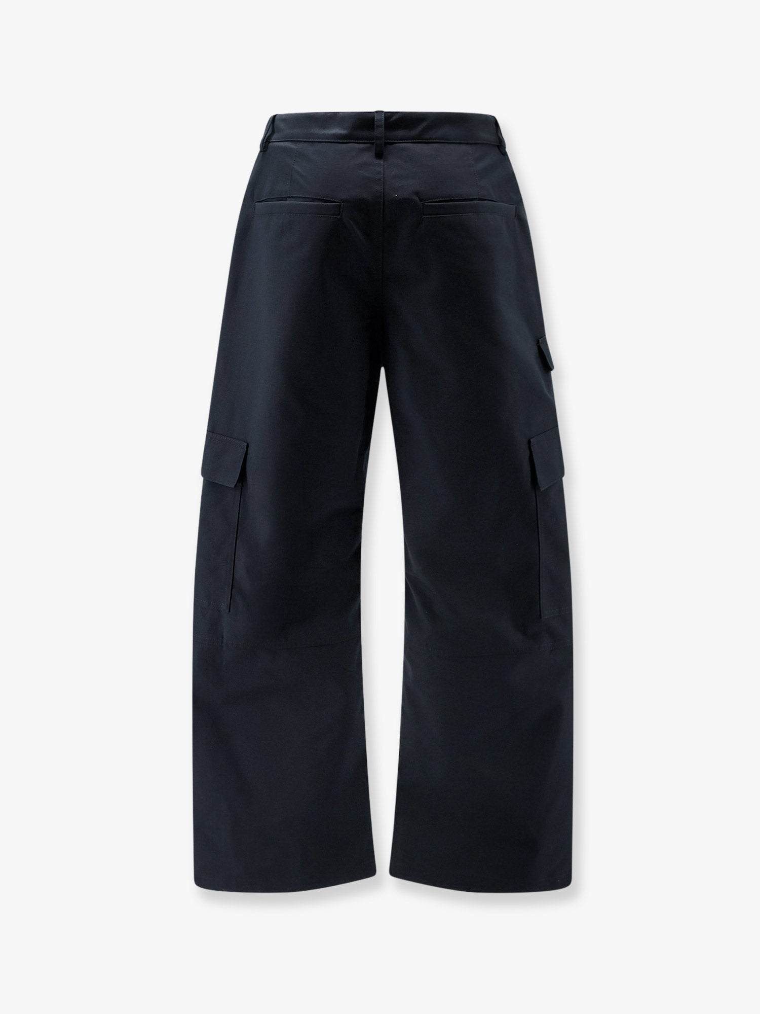 Balenciaga Straight Fit Cargo Cotton Trousers
