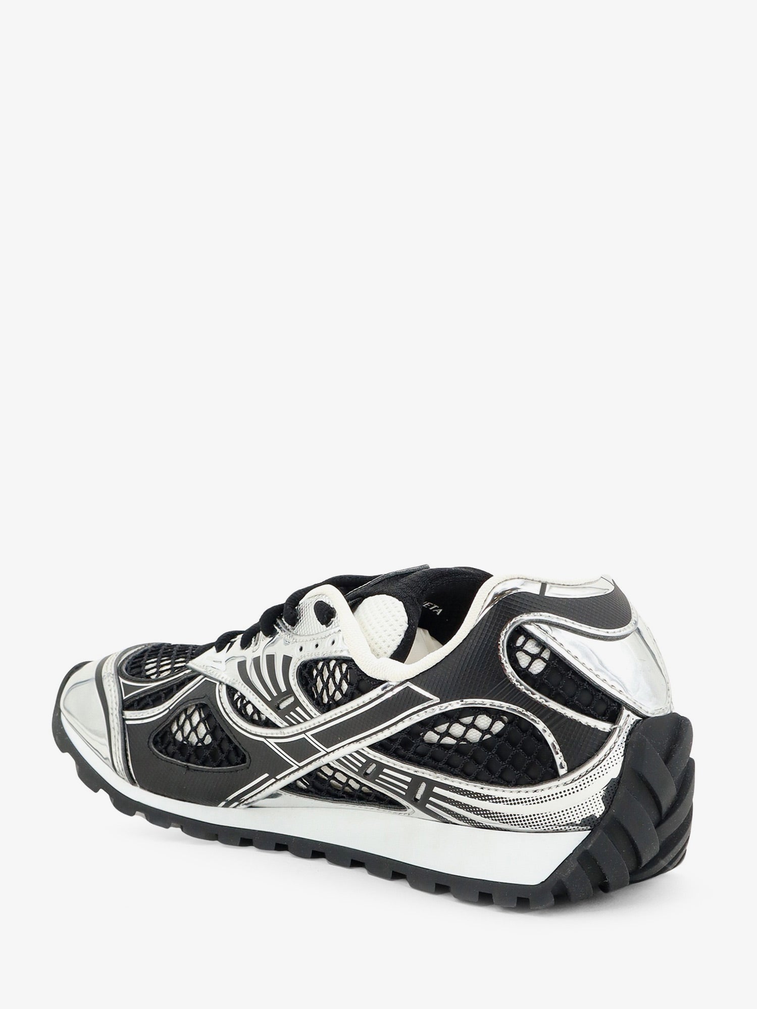 Bottega Veneta Orbit Mesh Sneakers With Rubber Inserts