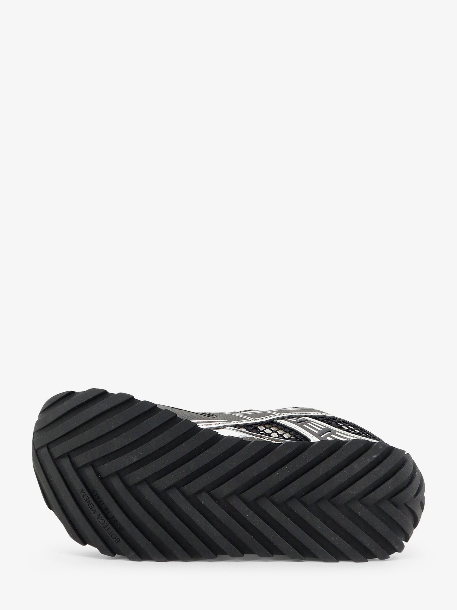 Bottega Veneta Orbit Mesh Sneakers With Rubber Inserts