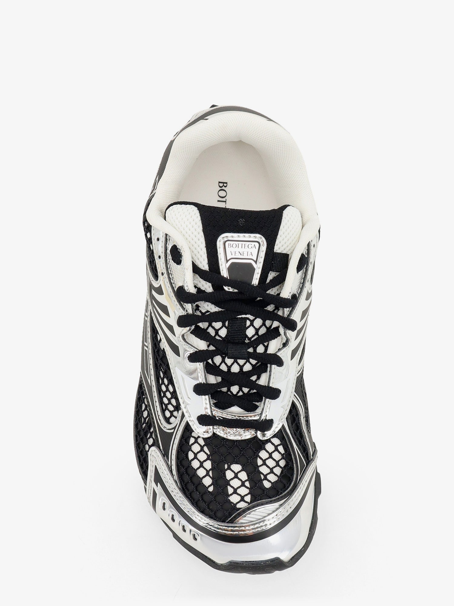 Bottega Veneta Orbit Mesh Sneakers With Rubber Inserts