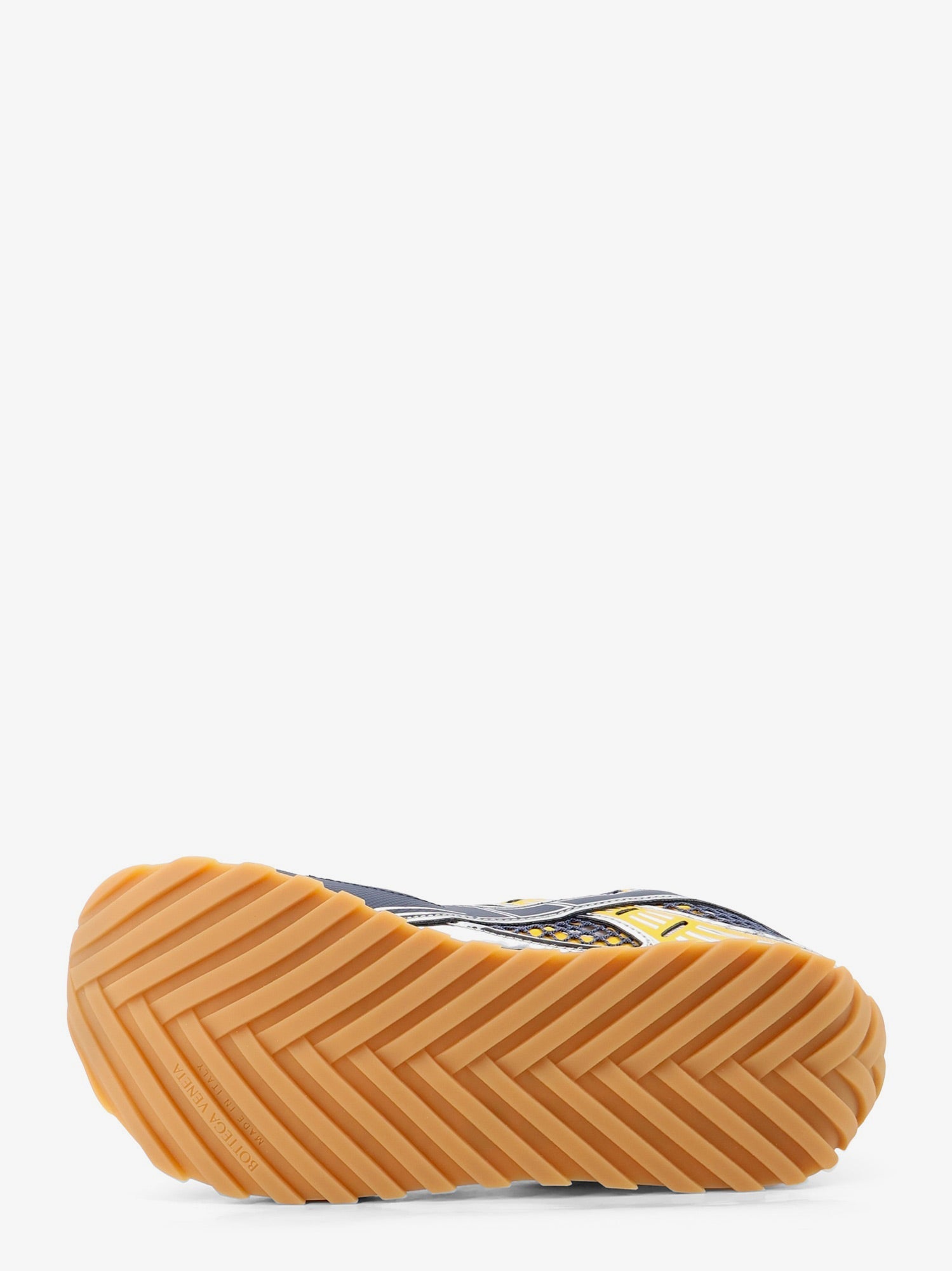 Bottega Veneta Orbit Mesh And Leather Sneakers