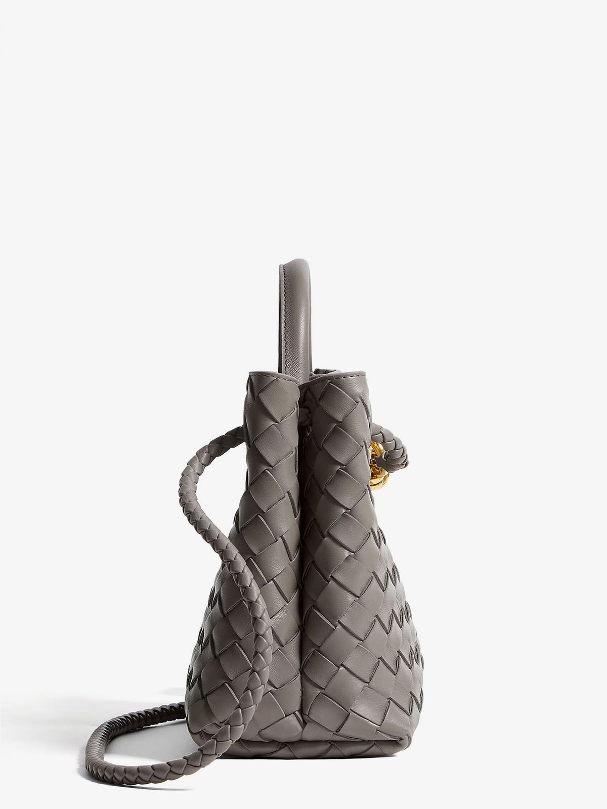 Bottega Veneta Andiamo Small Leather Crossbody Bag