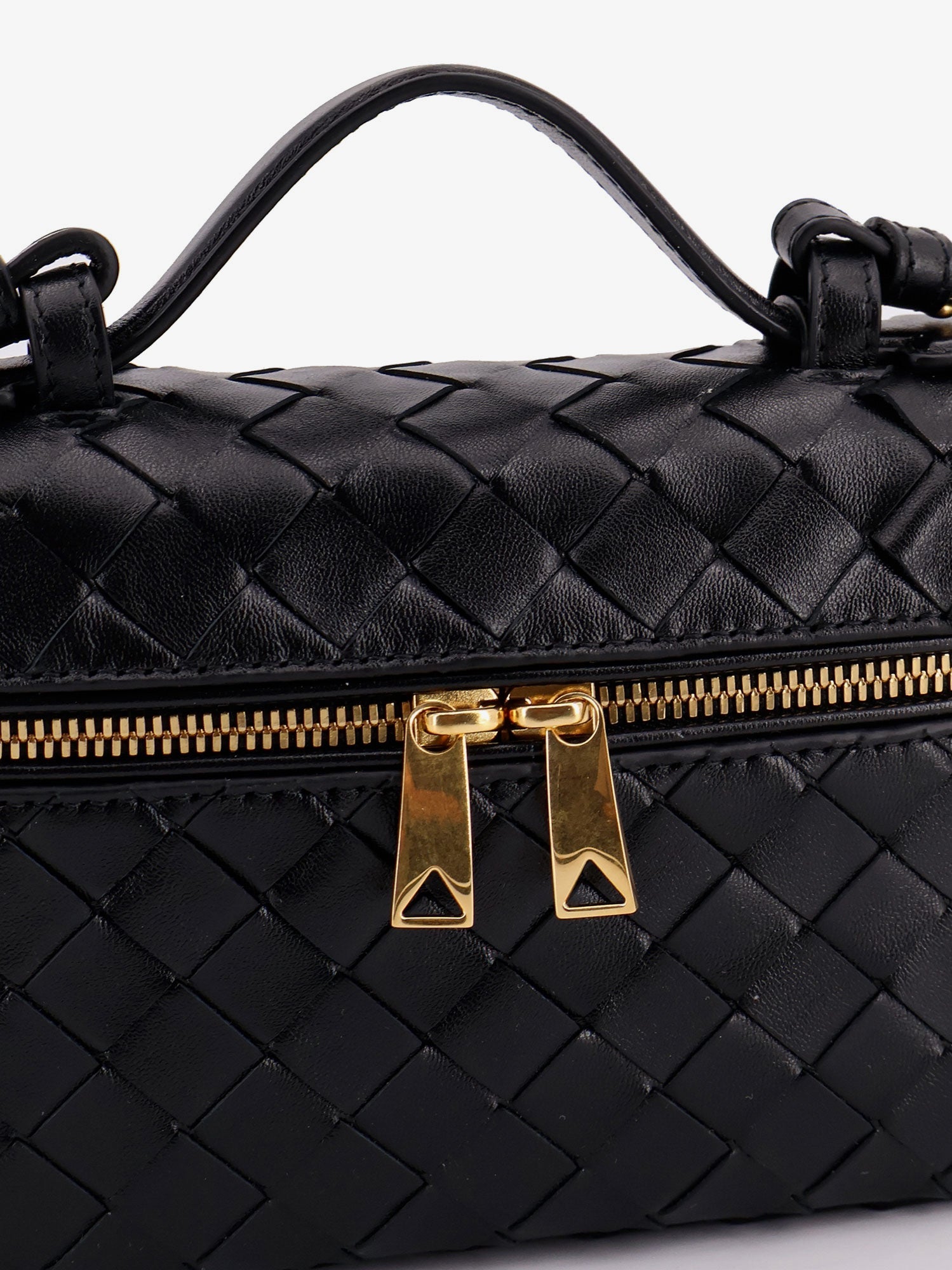 Bottega Veneta Bang Bang Intrecciato Leather Vanity Case