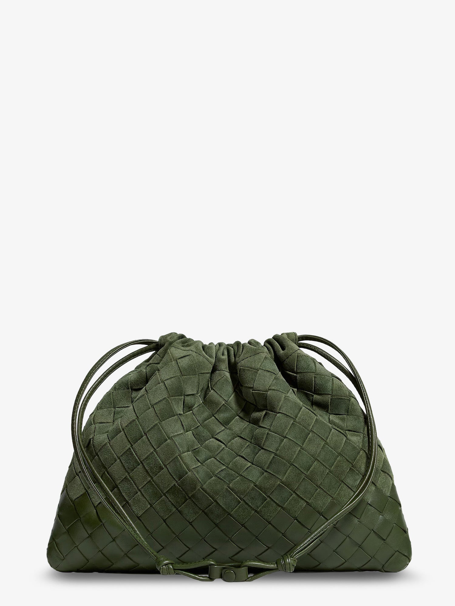 Bottega Veneta Suede Dustbag With Intrecciato Motif