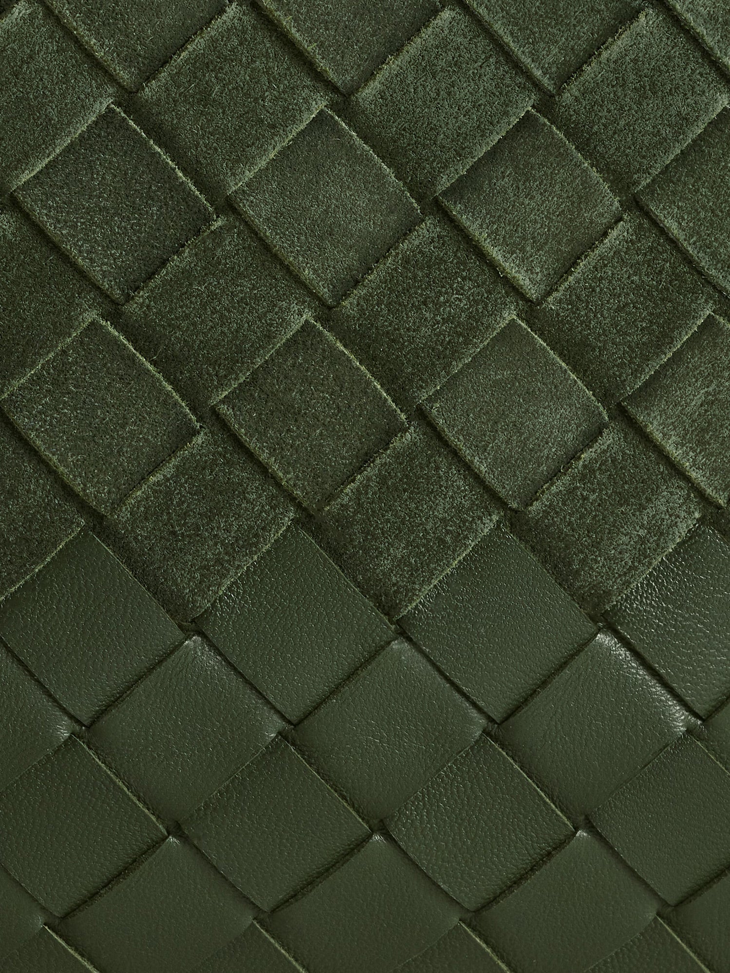 Bottega Veneta Suede Dustbag With Intrecciato Motif