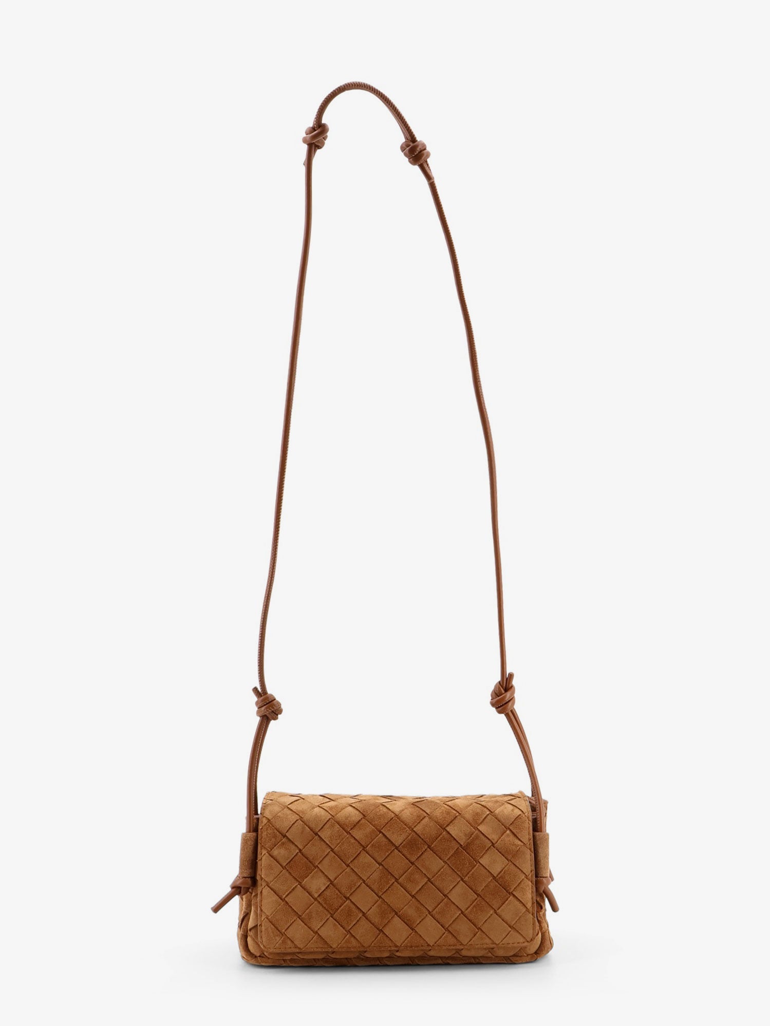 Bottega Veneta Notturno Suede Pouch