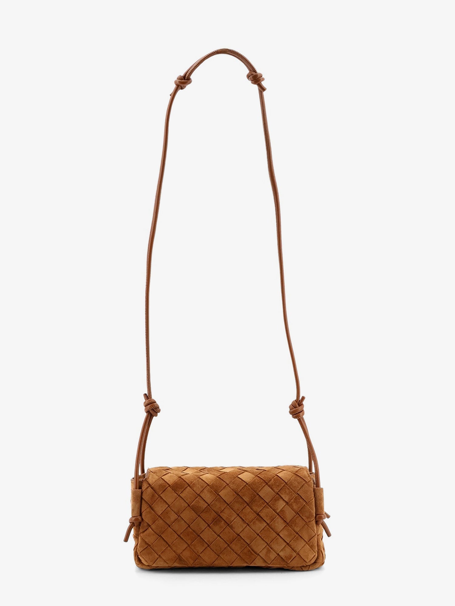Bottega Veneta Notturno Suede Pouch