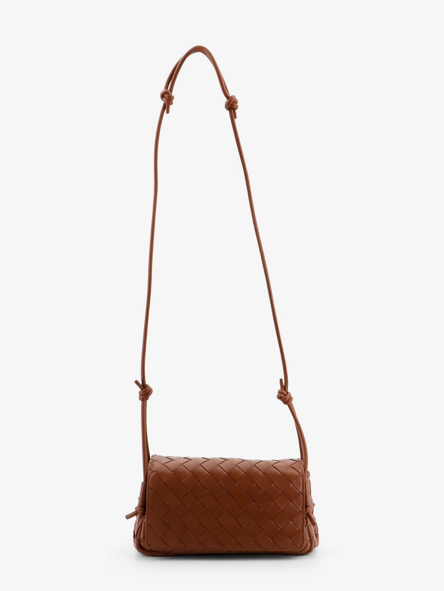 Bottega Veneta Notturno Clutch Bag With Leather Shoulder Strap
