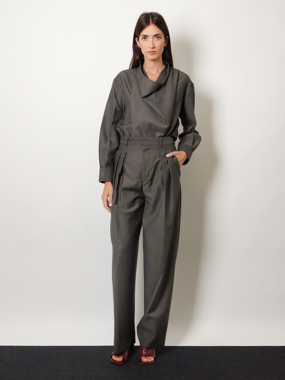 Bottega Veneta Wool And Mohair Shirt