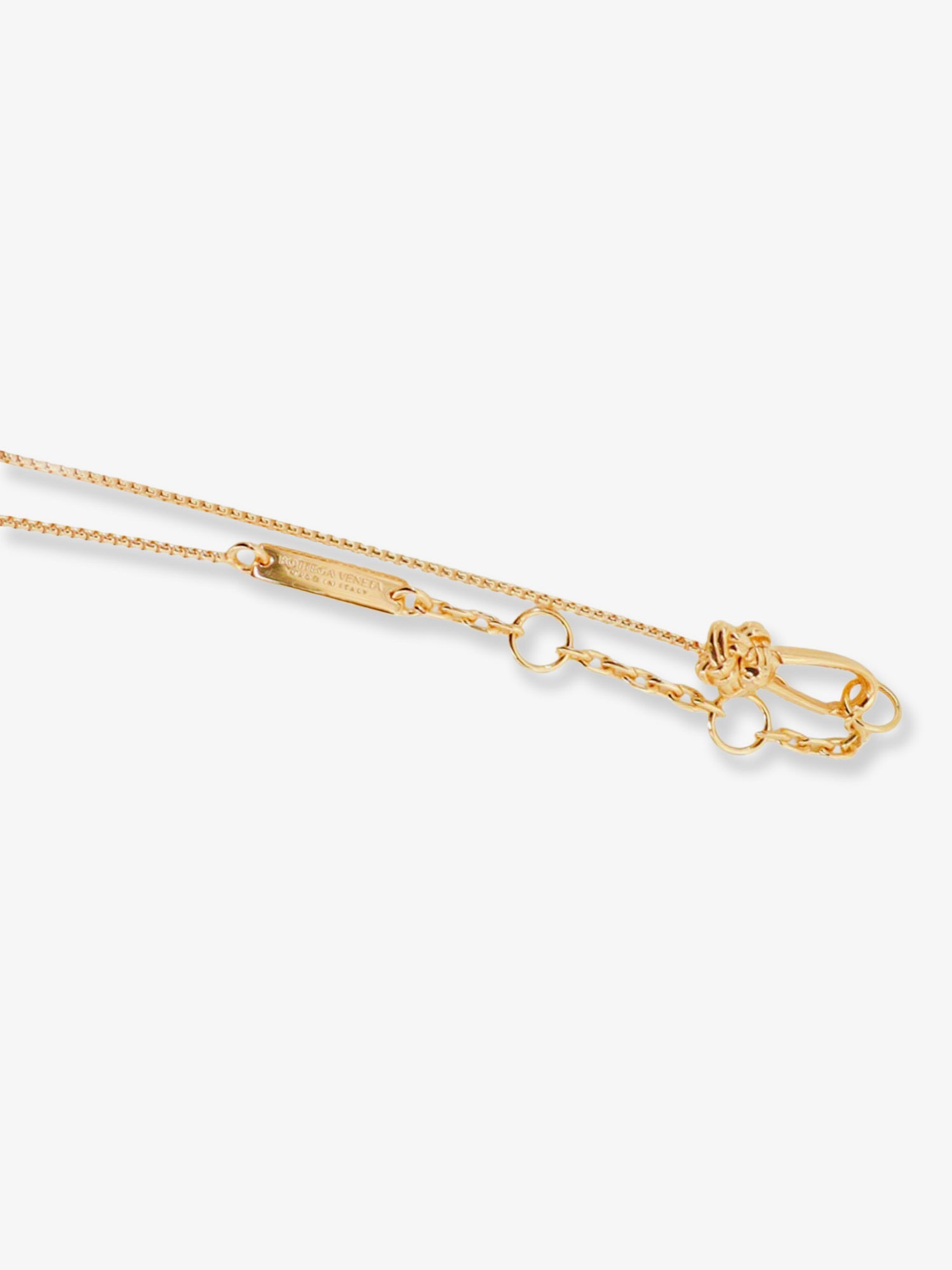 Bottega Veneta Brass Necklace