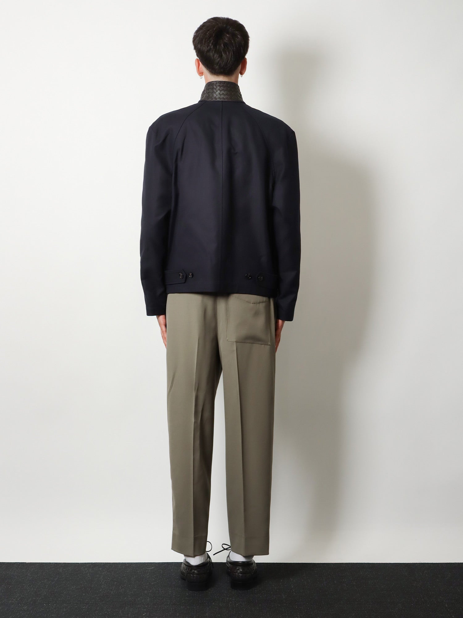 Bottega Veneta Harrington Compact Cotton Gabardine Jacket