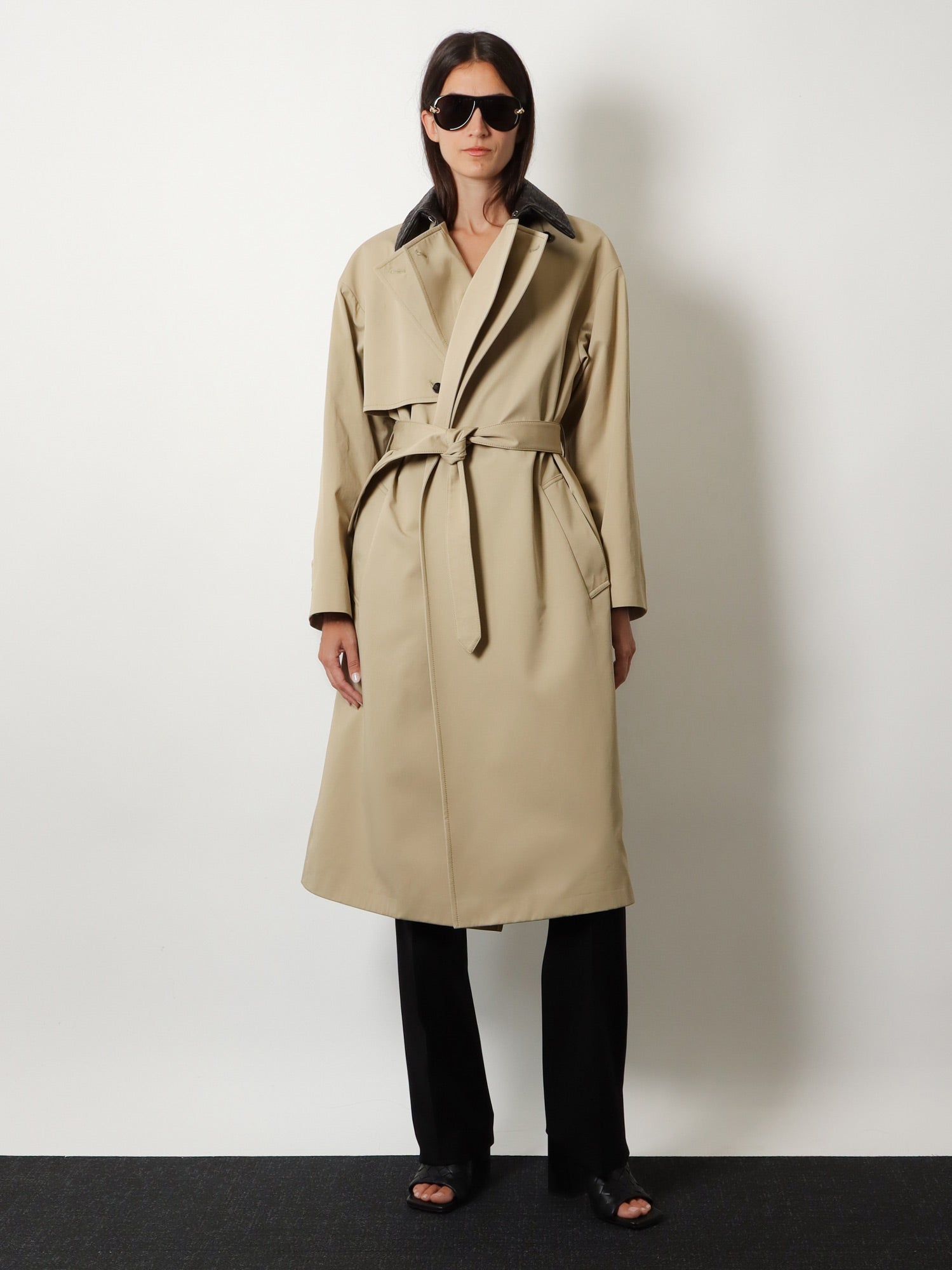 Bottega Veneta Light Cotton Trench