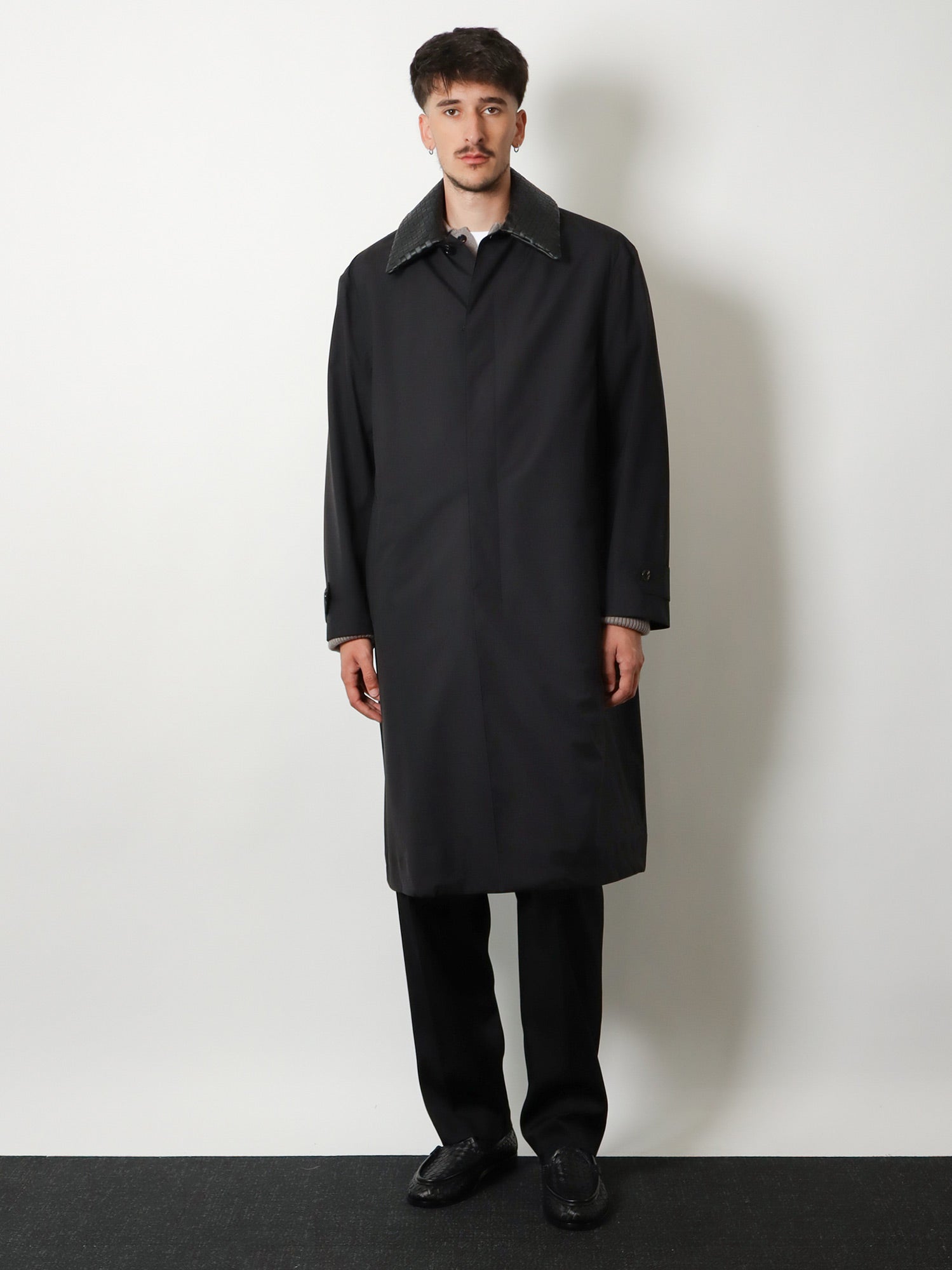 Bottega Veneta Wool And Silk Coat