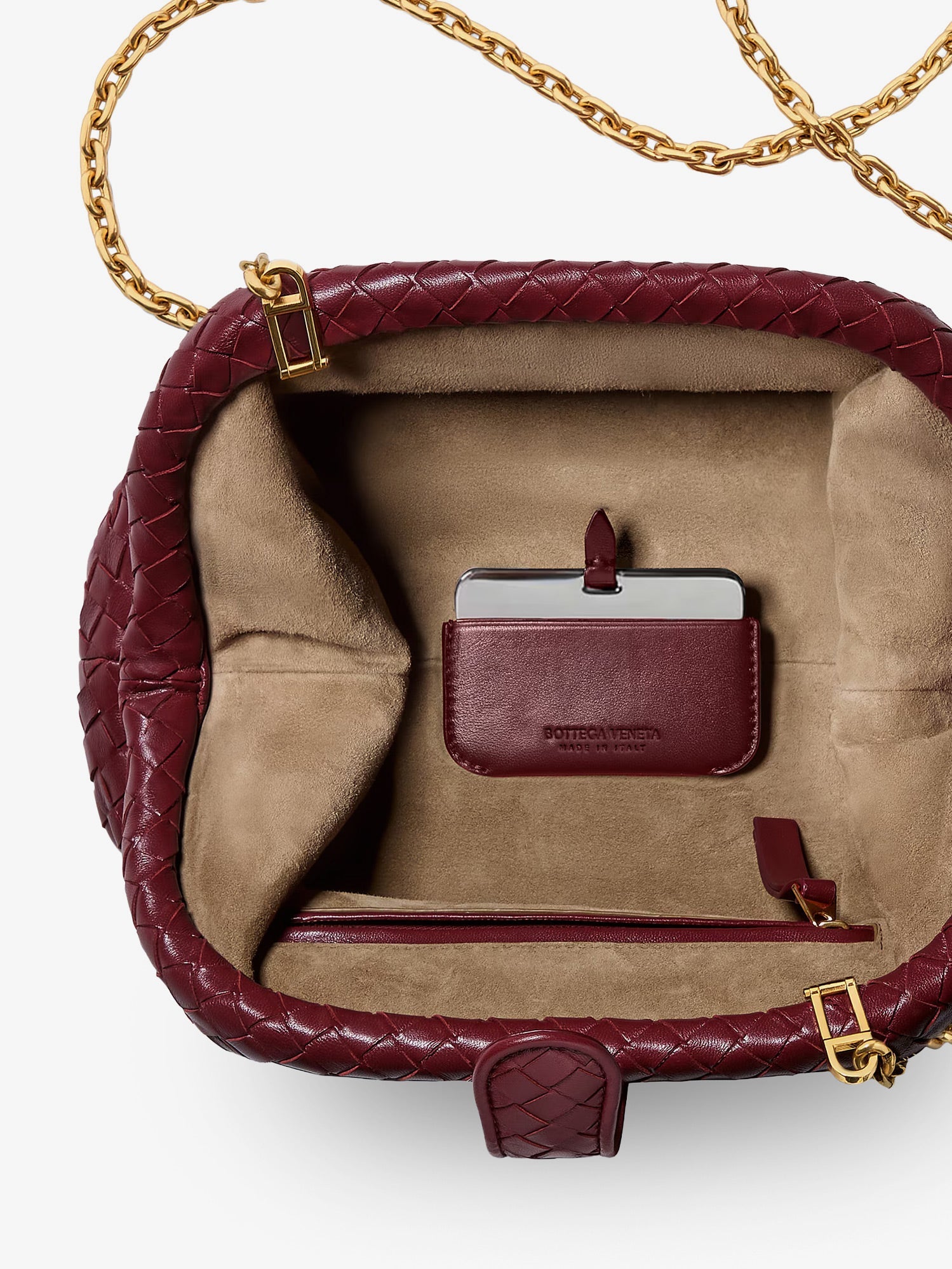 Bottega Veneta Lauren 1980 Intrecciato Leather Handbag