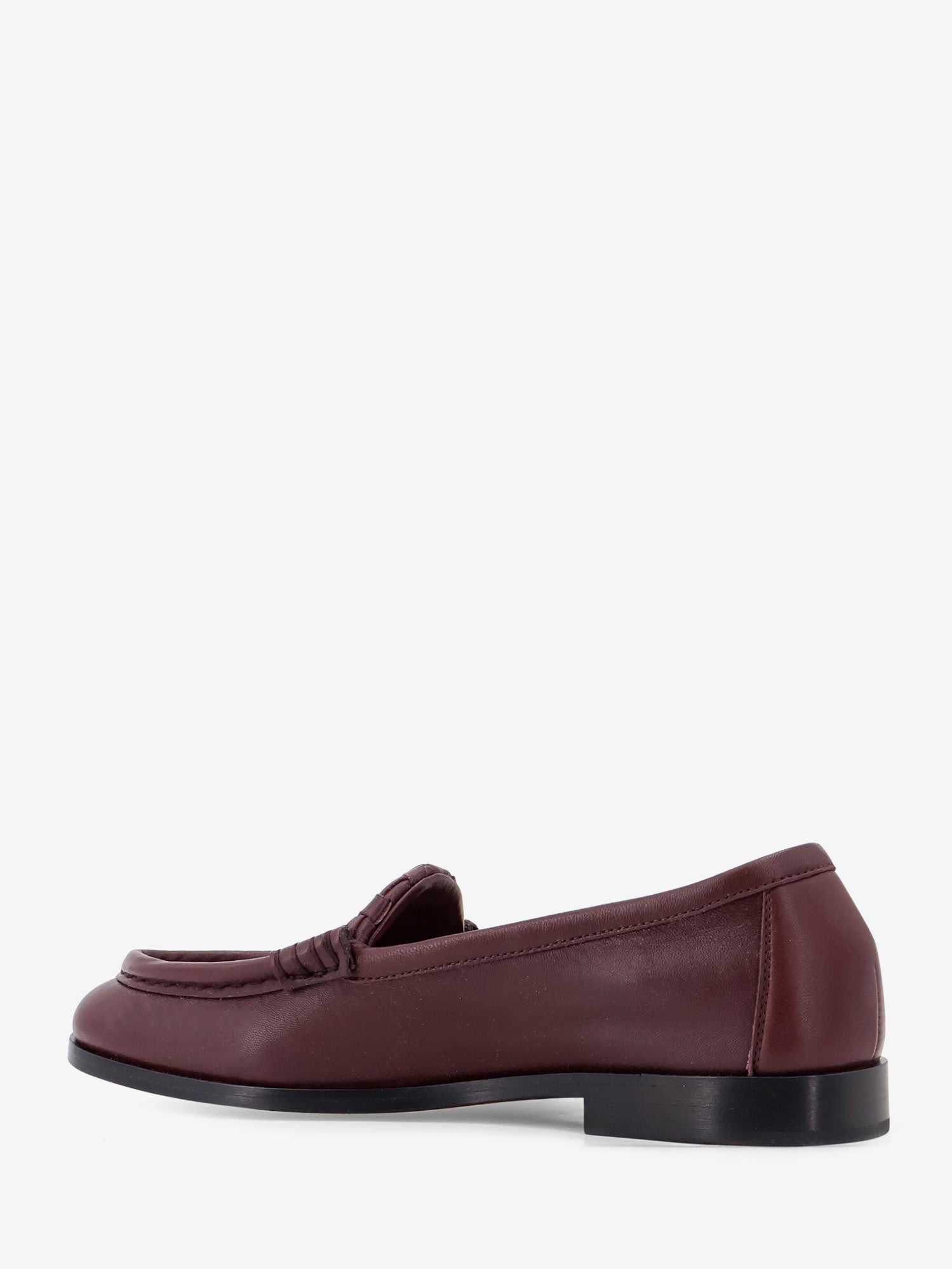 Bottega Veneta Silenzio Leather Loafers With Intrecciato Pattern