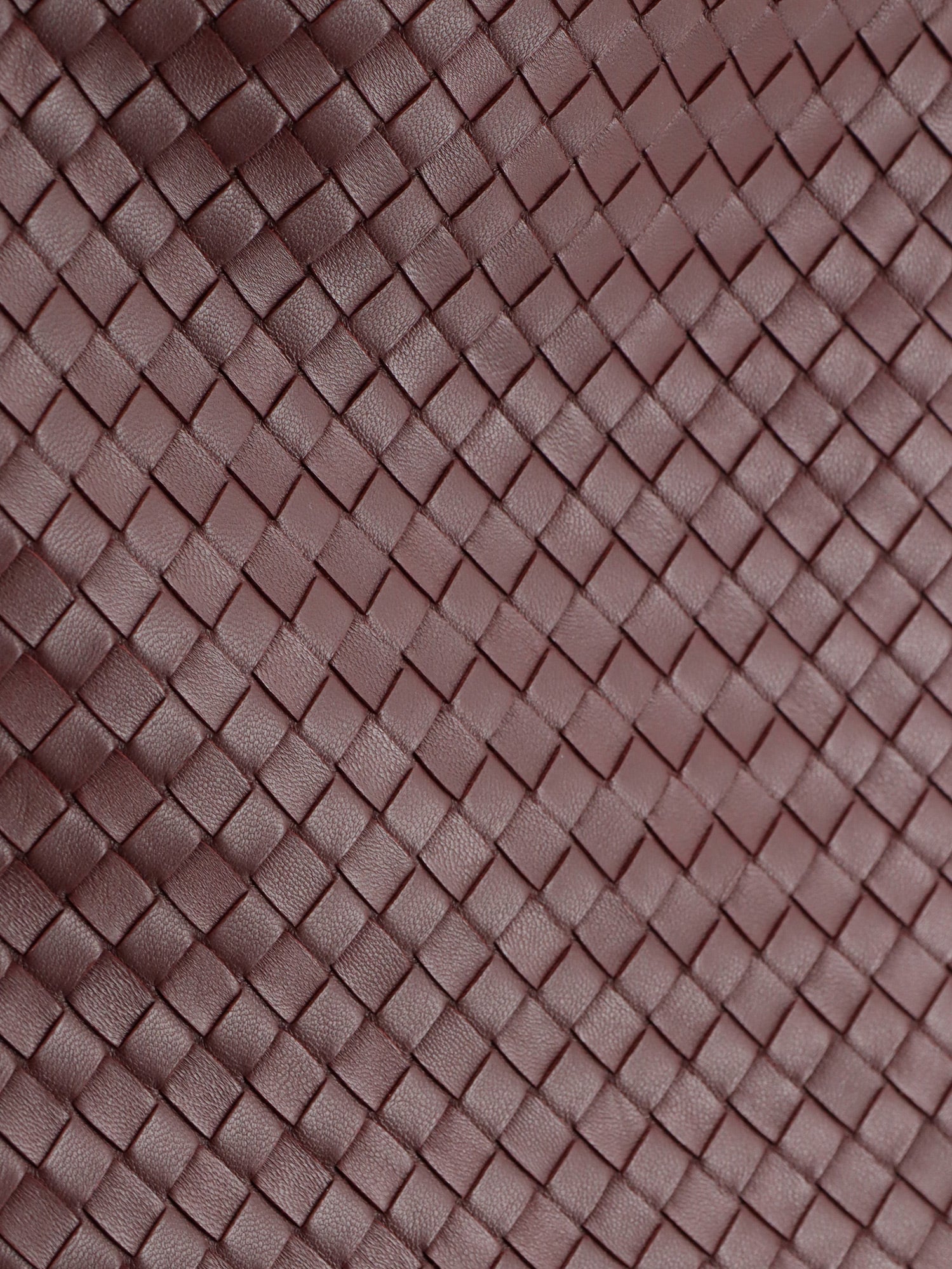 Bottega Veneta Veneto Leather Shoulder Bag With Intrecciato Motif