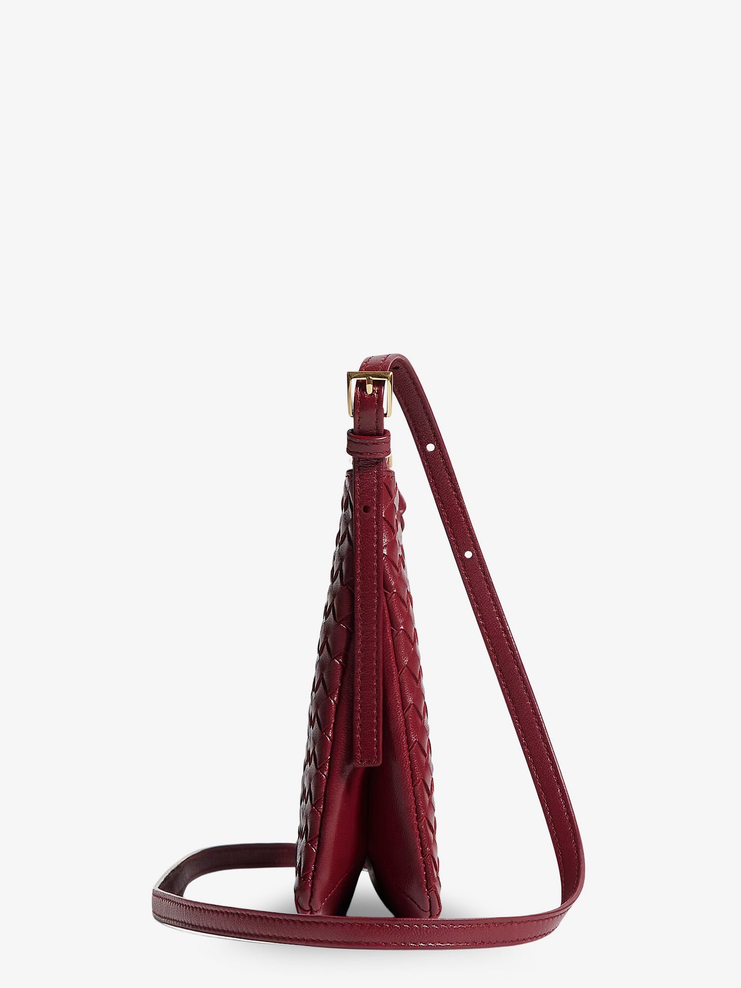 Bottega Veneta Piccolo Intrecciato Clutch With Shoulder Strap