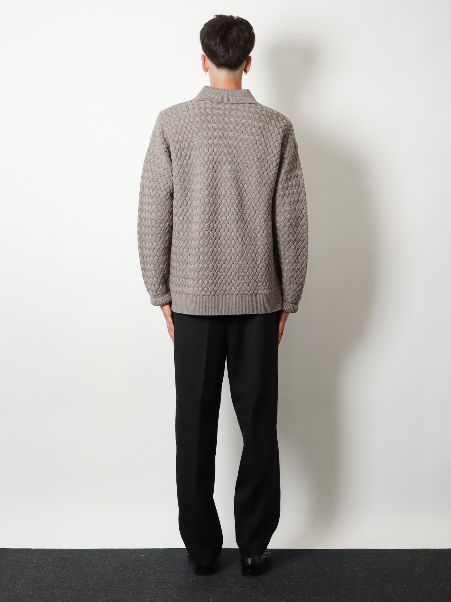 Bottega Veneta Wool Sweater With Intrecciato Motif
