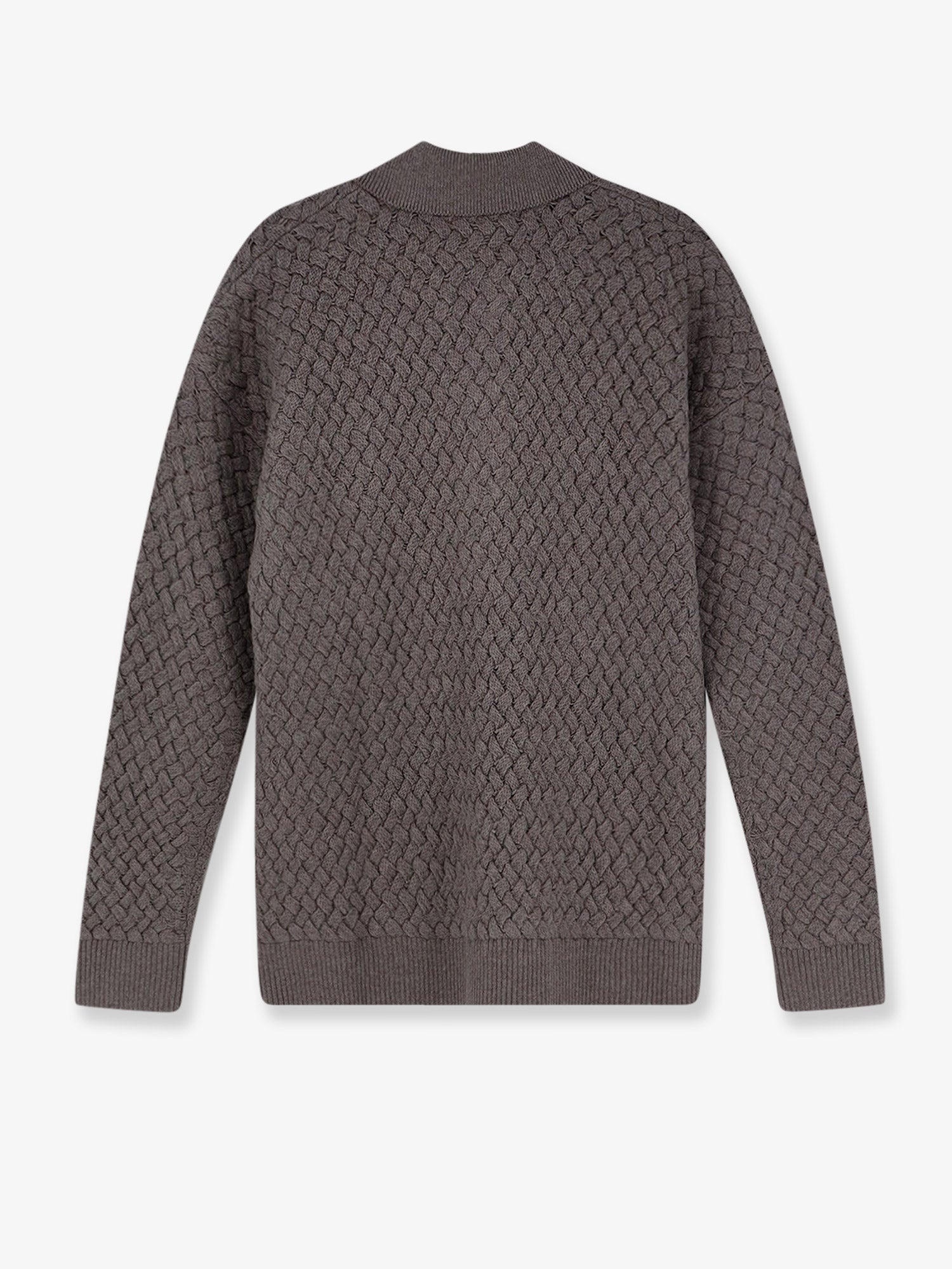 Bottega Veneta Wool Sweater With Intrecciato Motif
