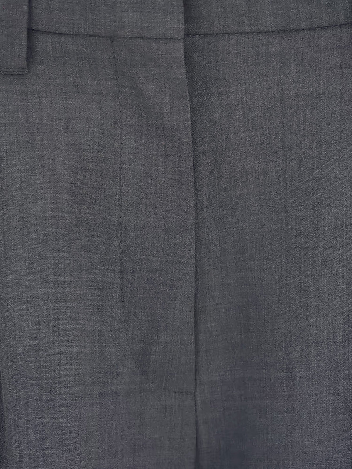 Brunello Cucinelli Stretch Virgin Wool Blend Trousers With Monili Detail