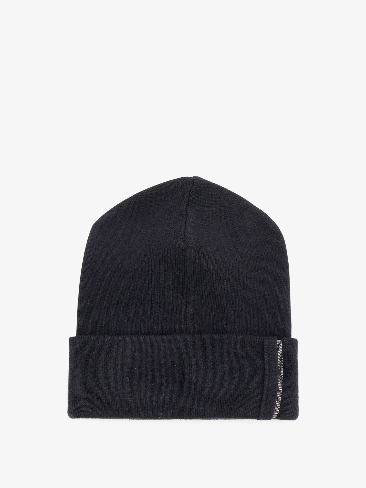 Brunello Cucinelli Cashmere Hat With Monili Detail