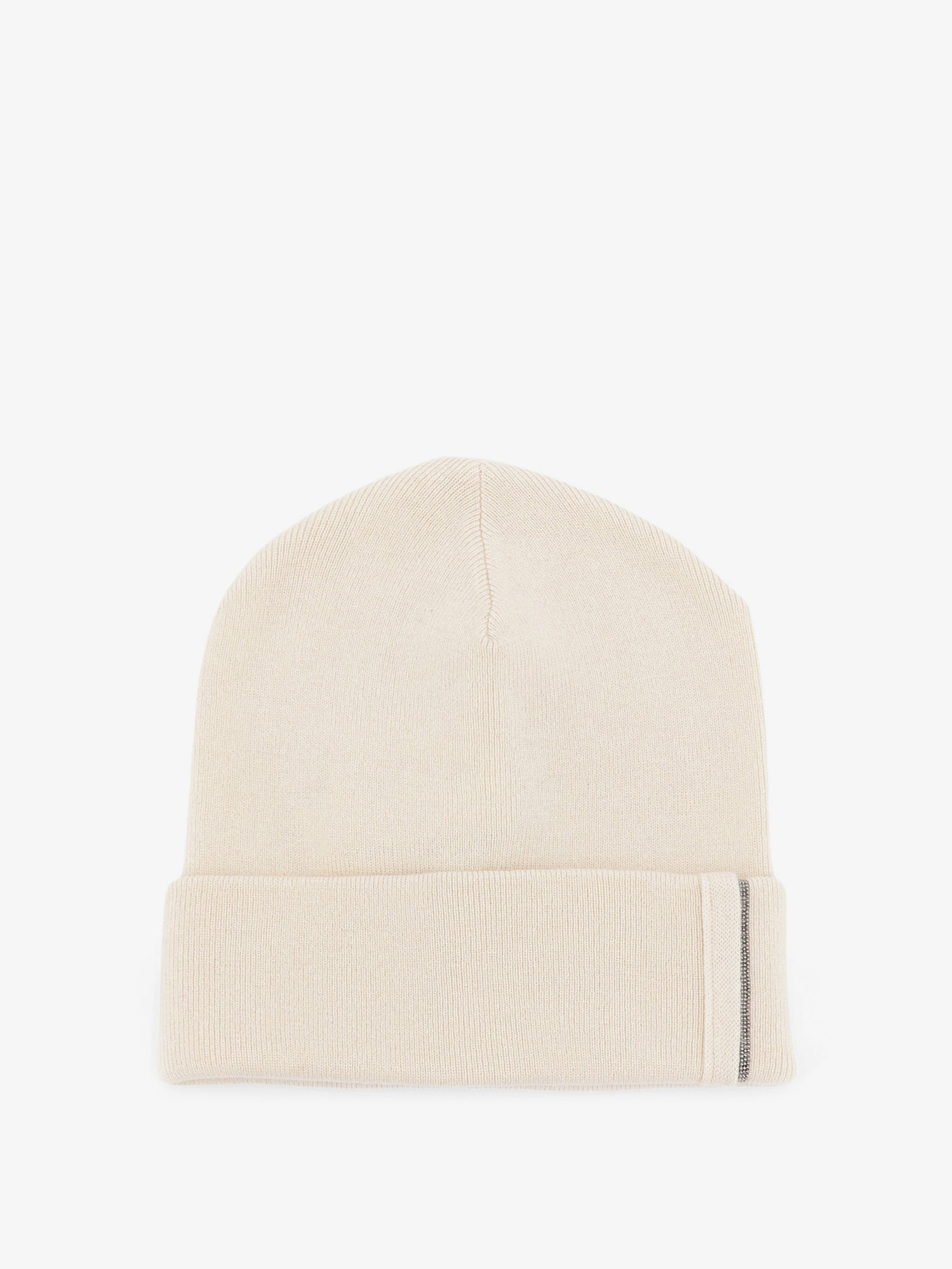 Brunello Cucinelli Cashmere Hat With Monili Detail