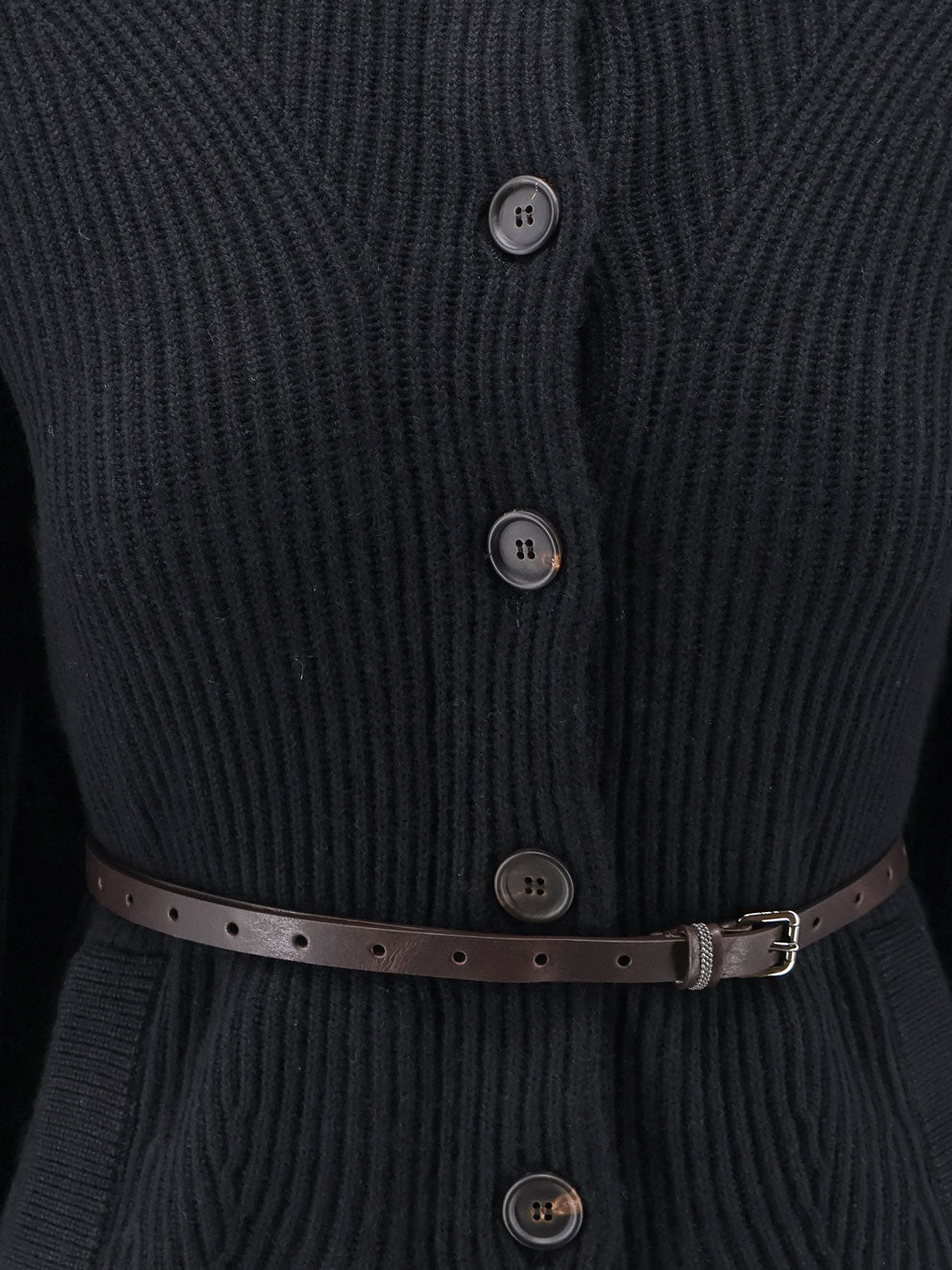 Brunello Cucinelli Wool, Cashmere And Silk Blend Cardigan