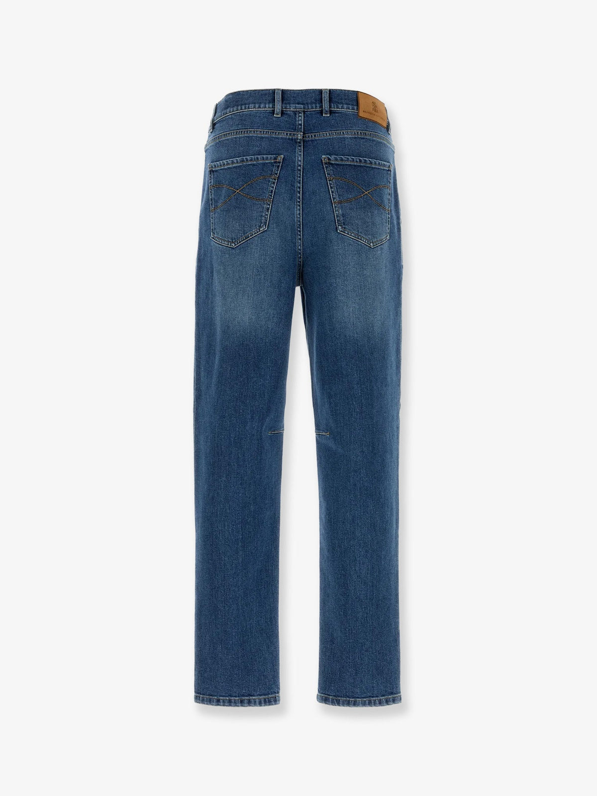 Brunello Cucinelli Iconic Fit Comfort Cotton Jeans