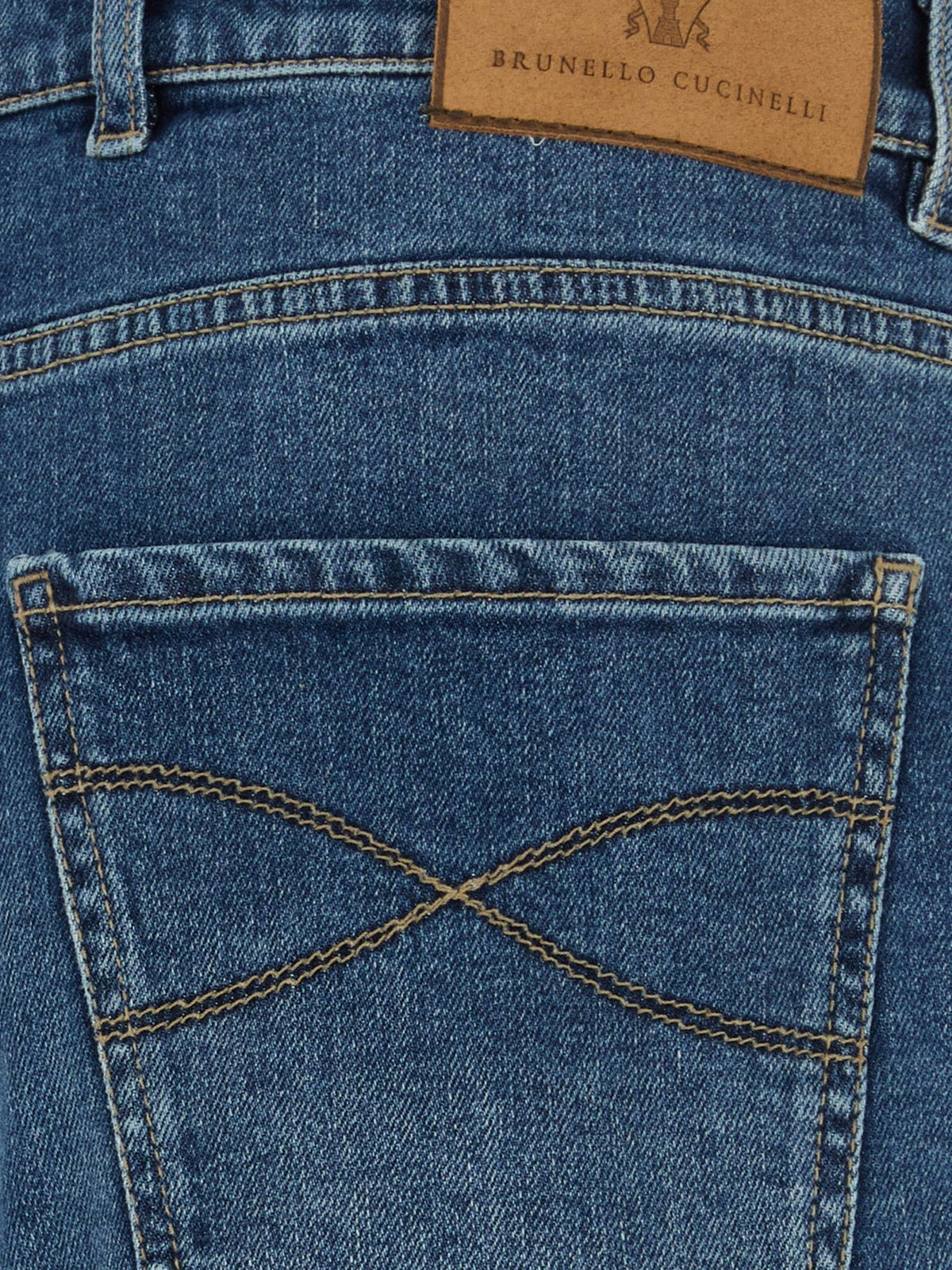 Brunello Cucinelli Iconic Fit Comfort Cotton Jeans