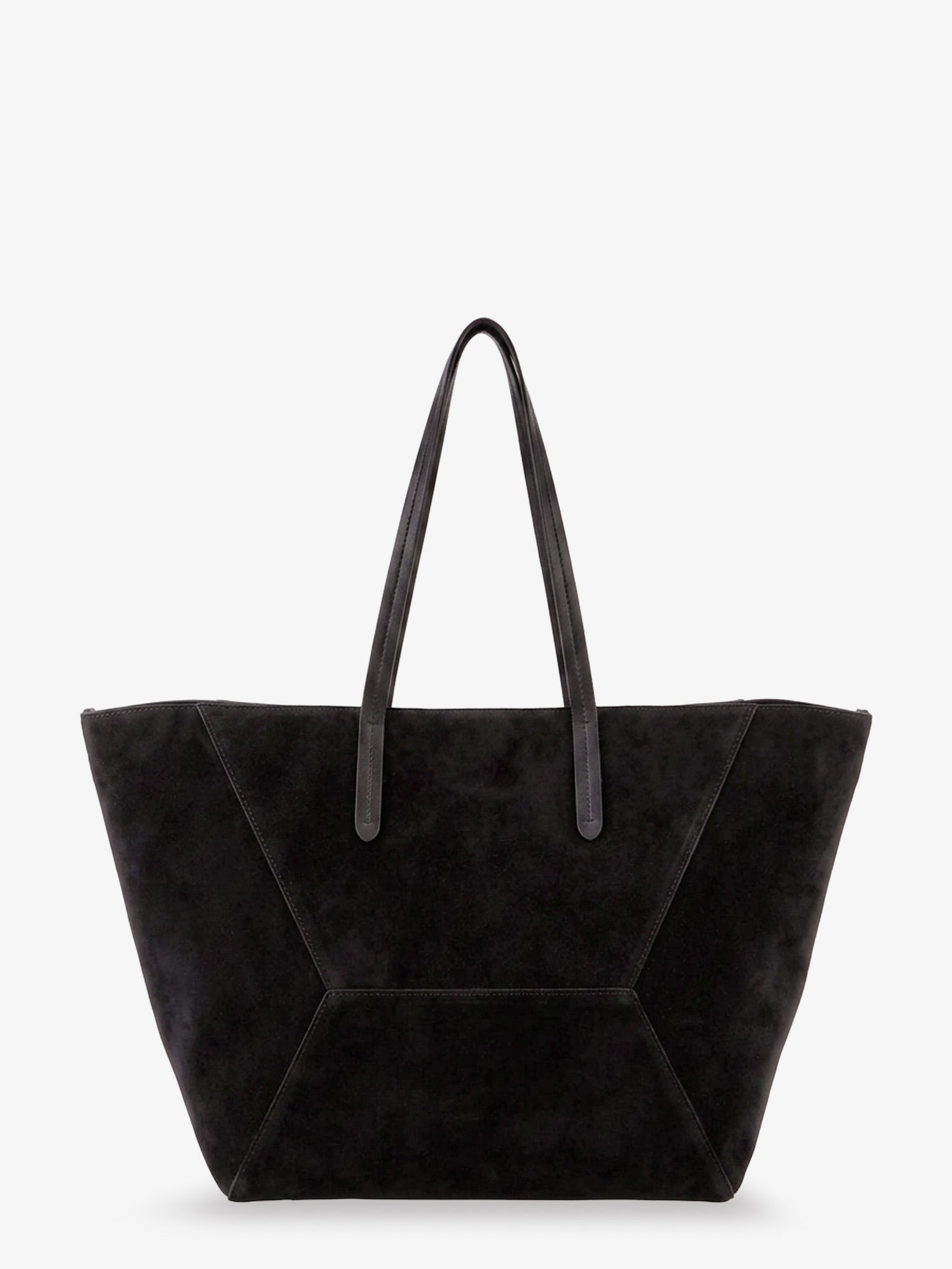 Brunello Cucinelli Bc Duo Suede Shoulder Bag With Engraved Logo