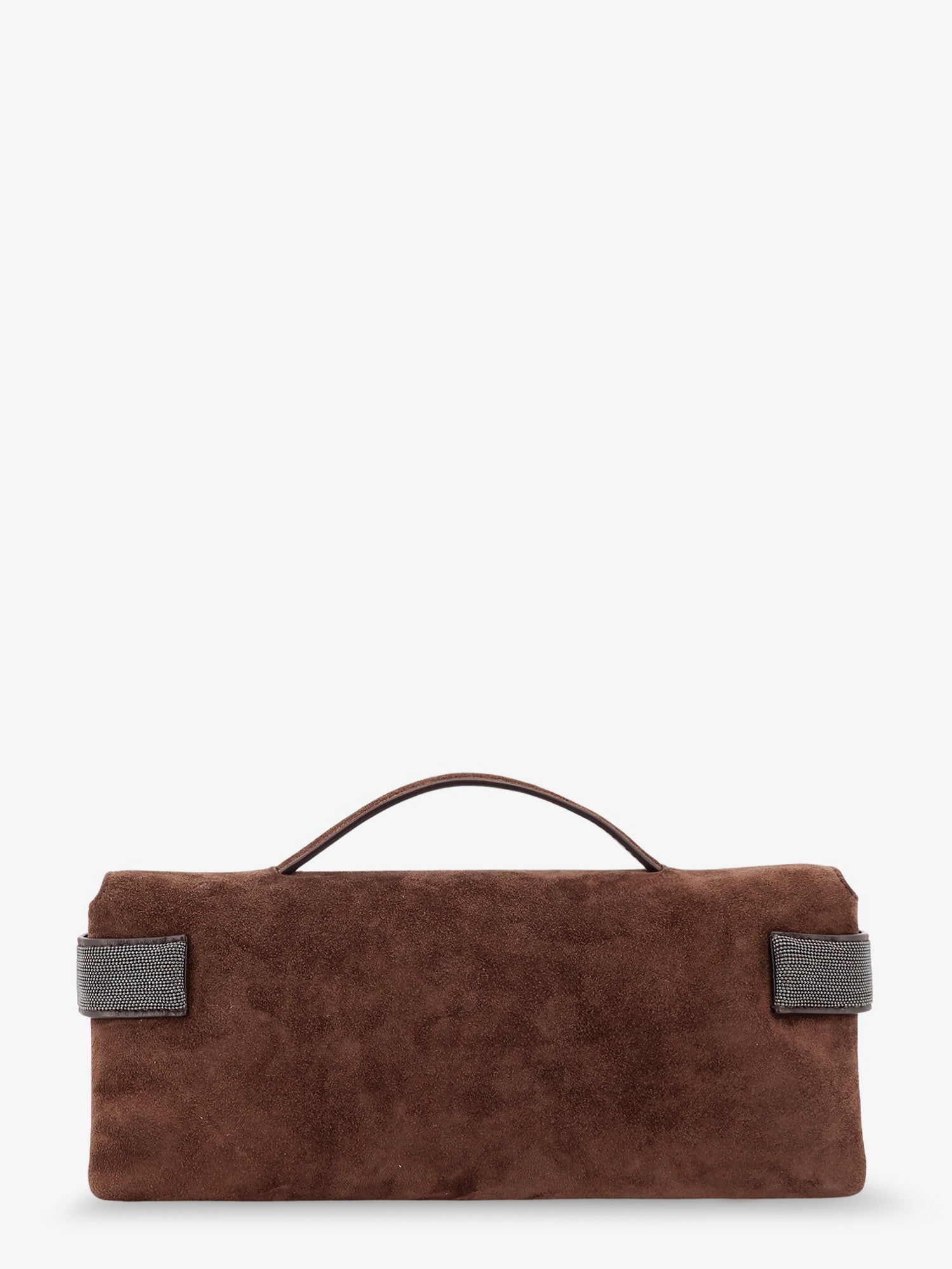 Brunello Cucinelli Essence Suede Handbag