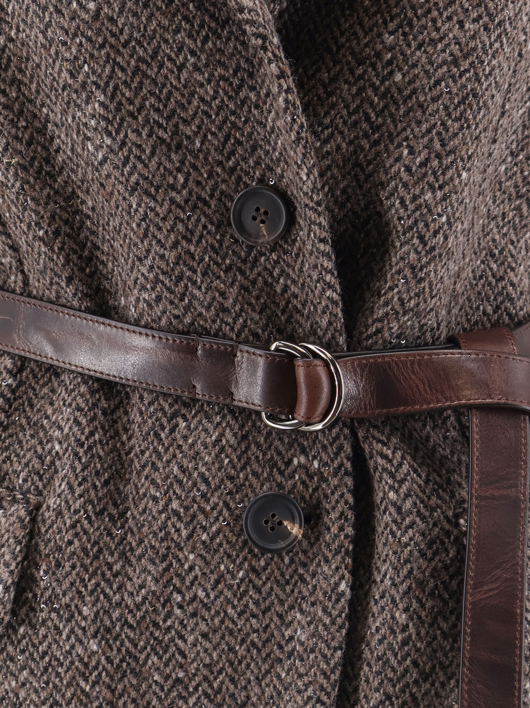Brunello Cucinelli Sleeveless Blazer With Belt