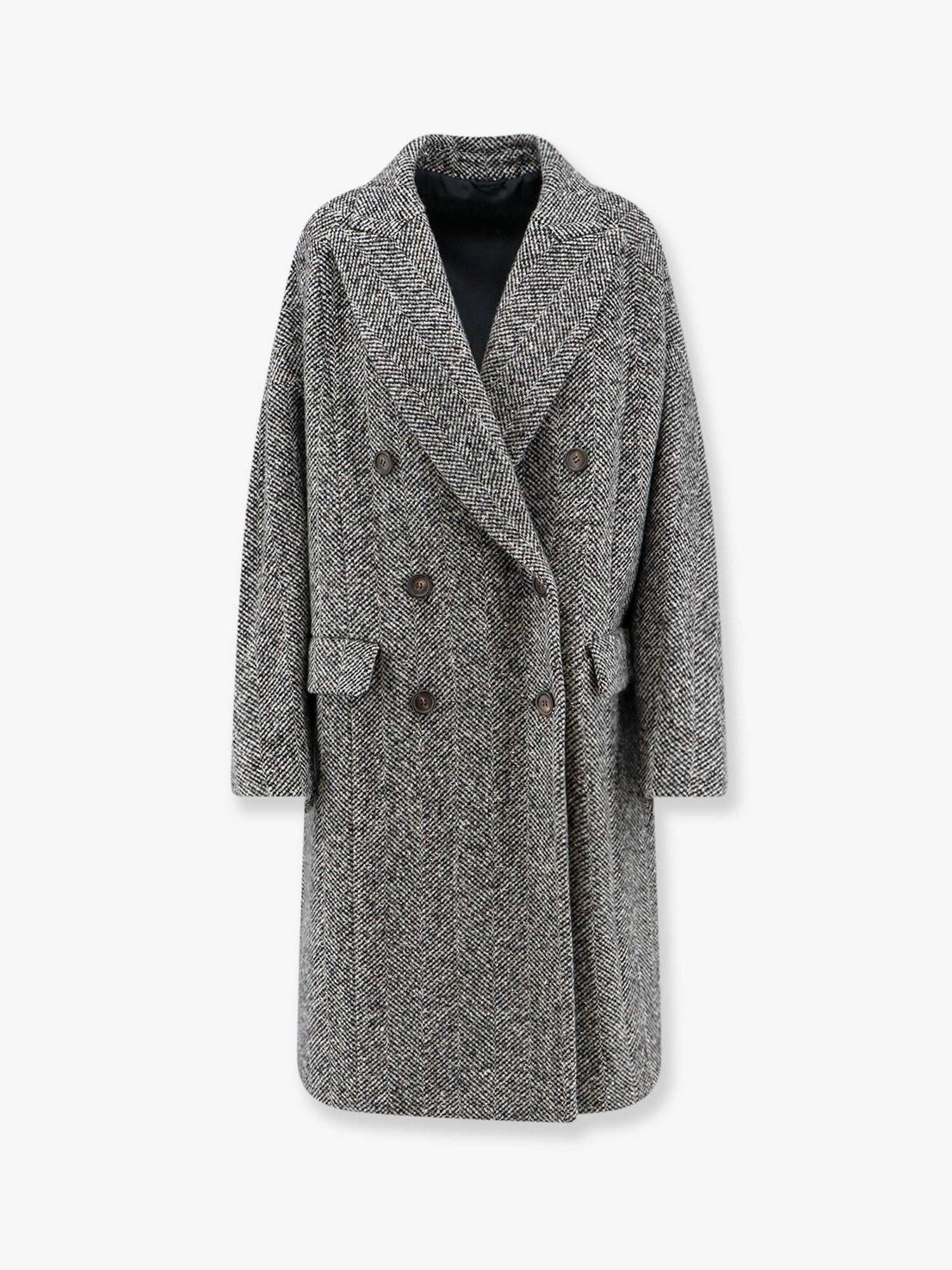 Brunello Cucinelli Virgin Wool And Alpaca Overcoat