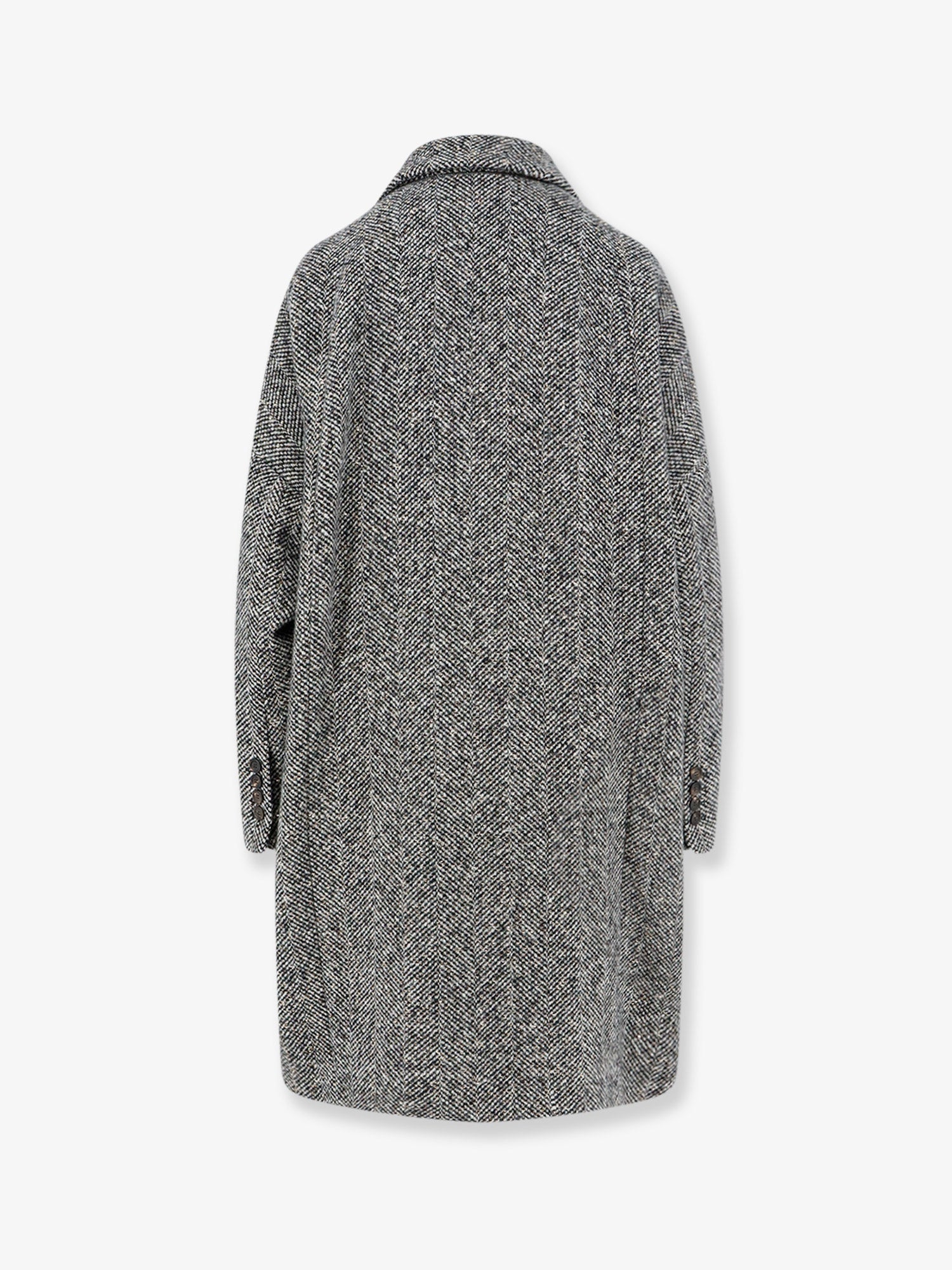 Brunello Cucinelli Virgin Wool And Alpaca Overcoat