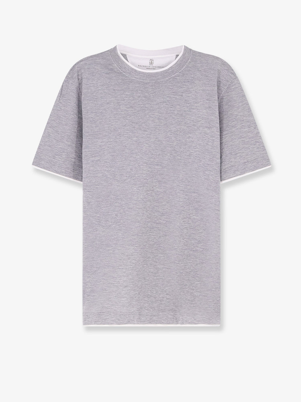 Brunello Cucinelli Silk And Cotton Blend T-shirt